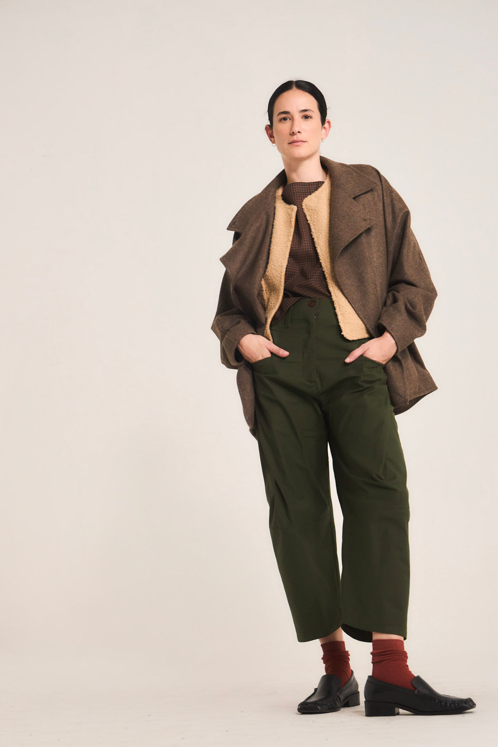 Pantalón Plier Gabardina Verde
