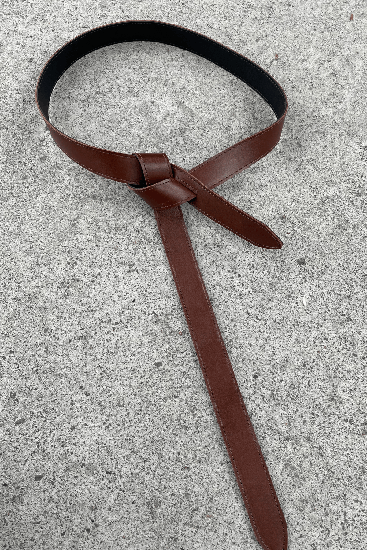 Cinturón Reversible Narcisse 100% Cuero Negro-Café