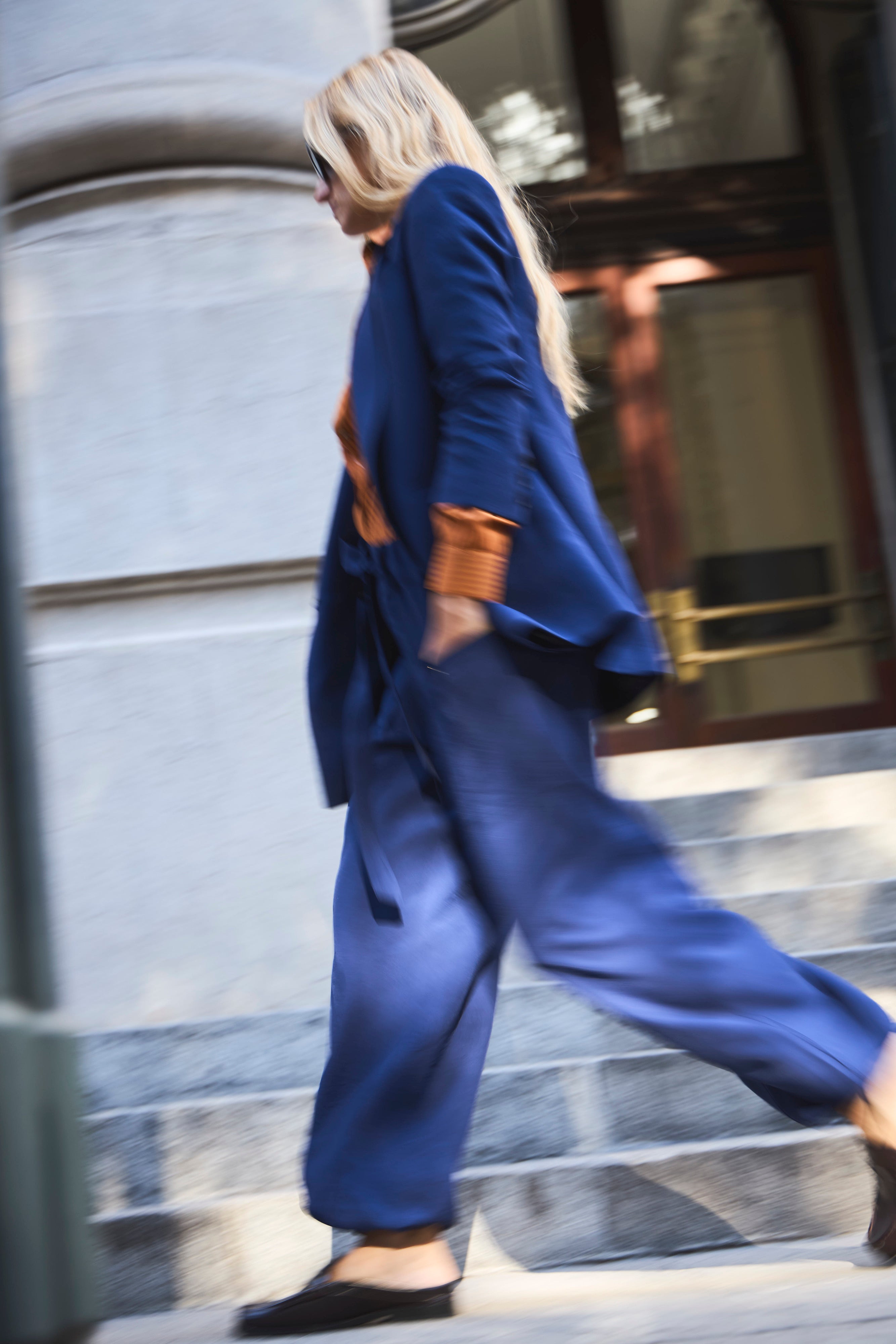 Royal Blue Ferveur Trousers