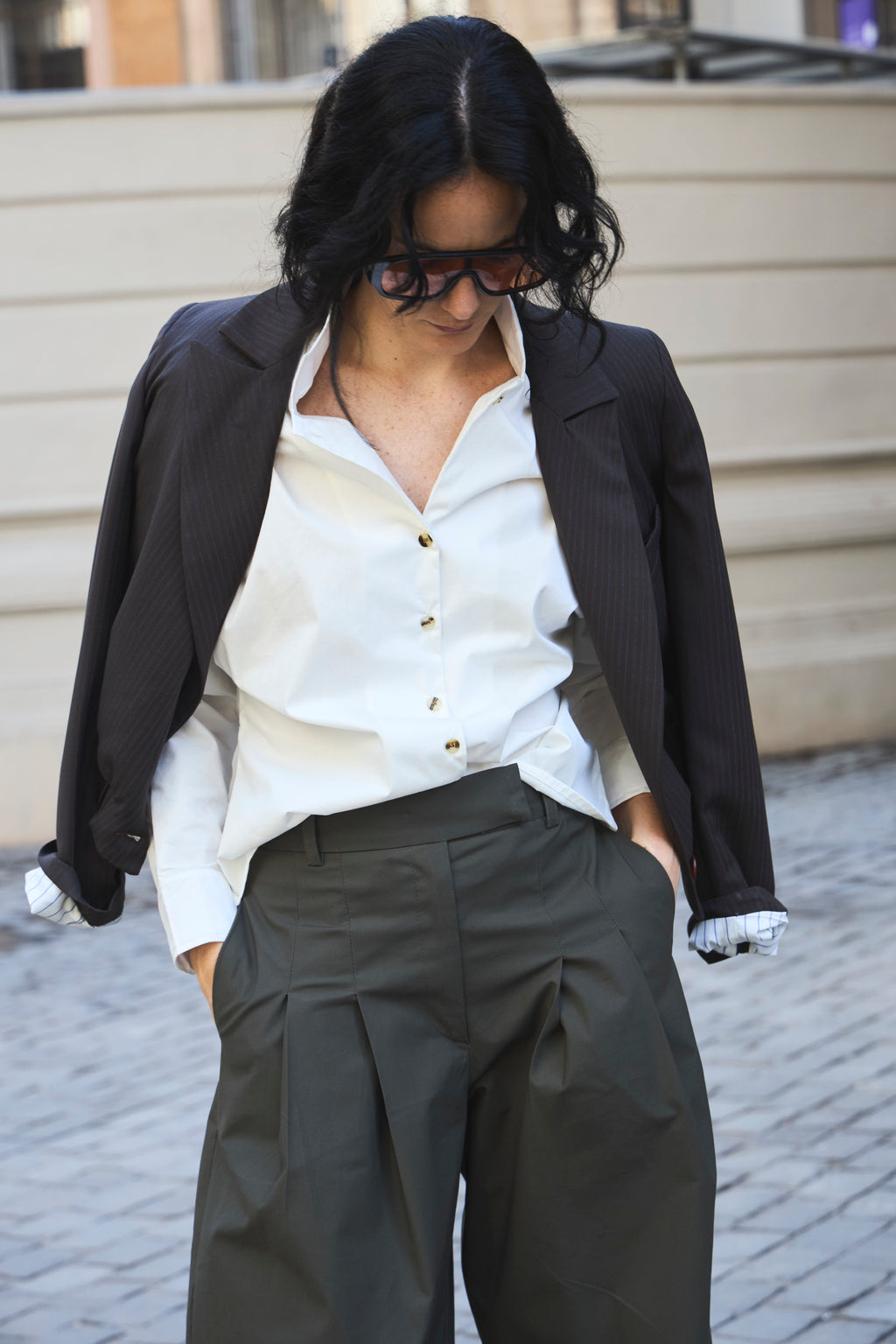 Blusa Gene Algodón Blanca
