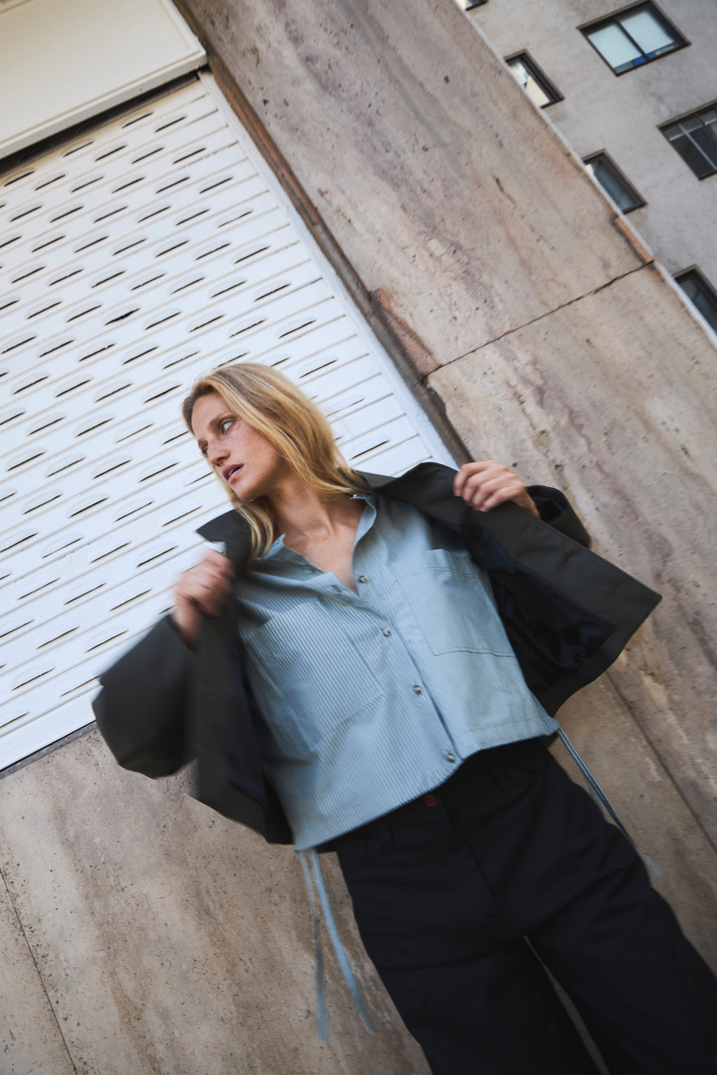 Chaqueta Prunelliere Algodón Verde