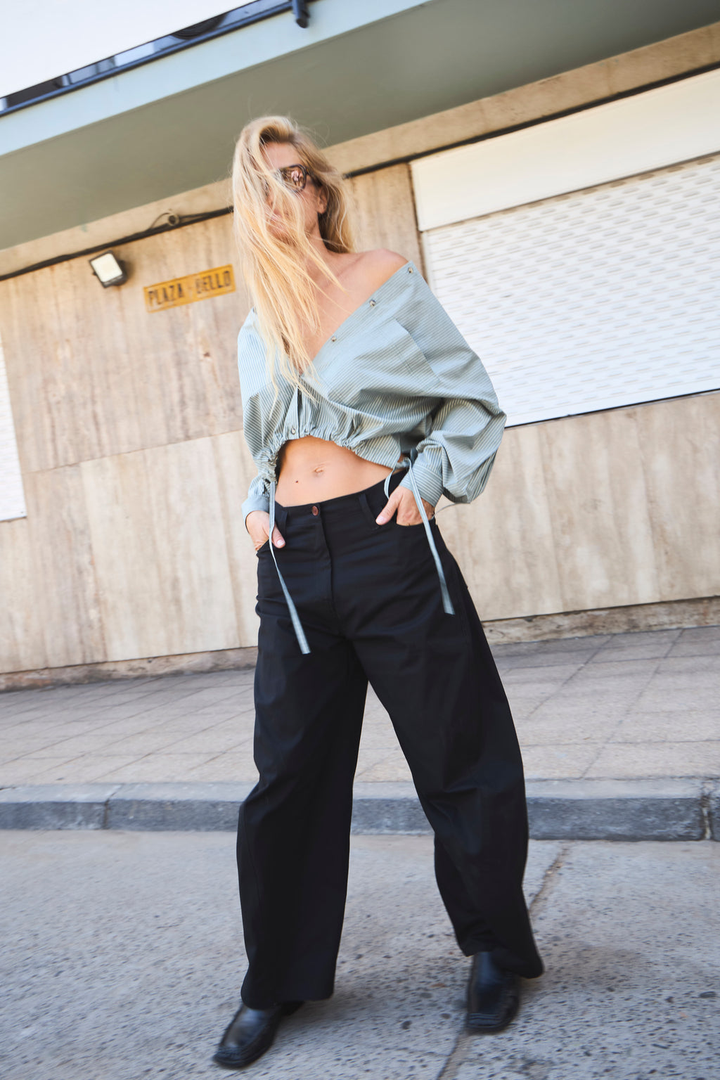 Pantalón Ether Algodón Negro