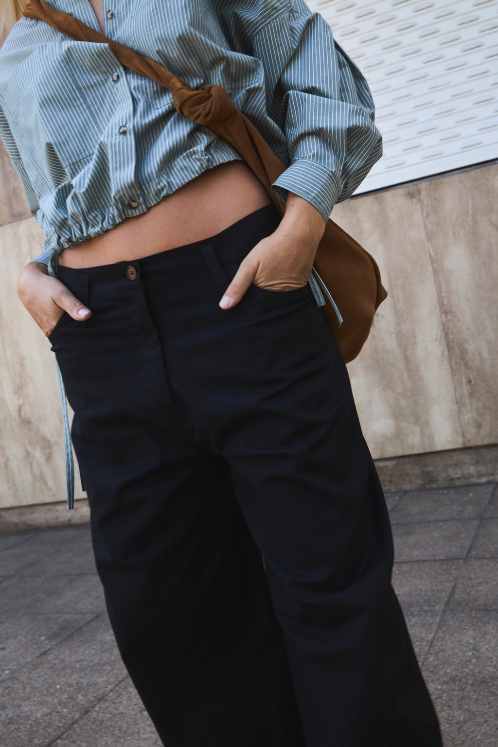 Pantalón Ether Algodón Negro