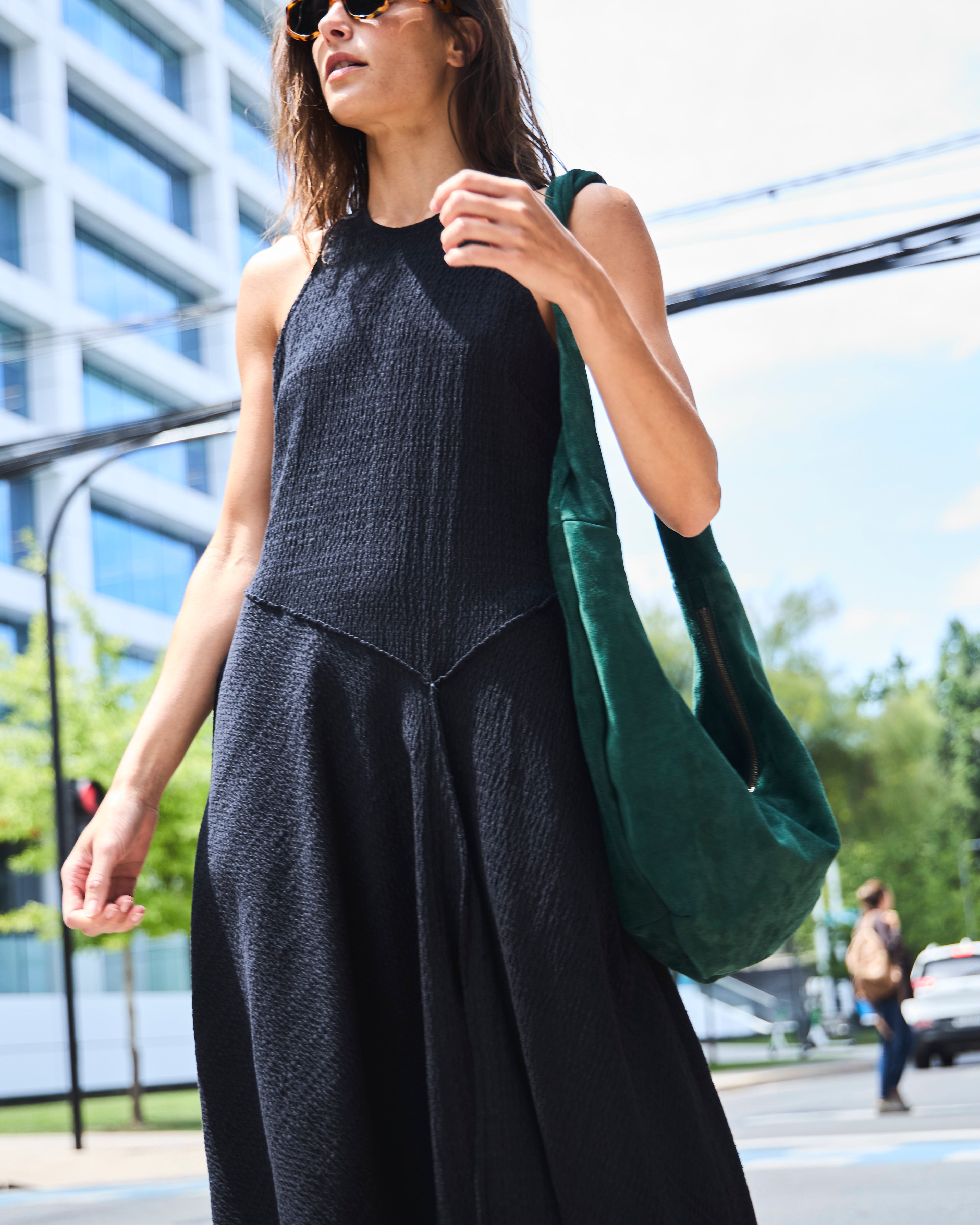 Vestido Vif Algodón Negro