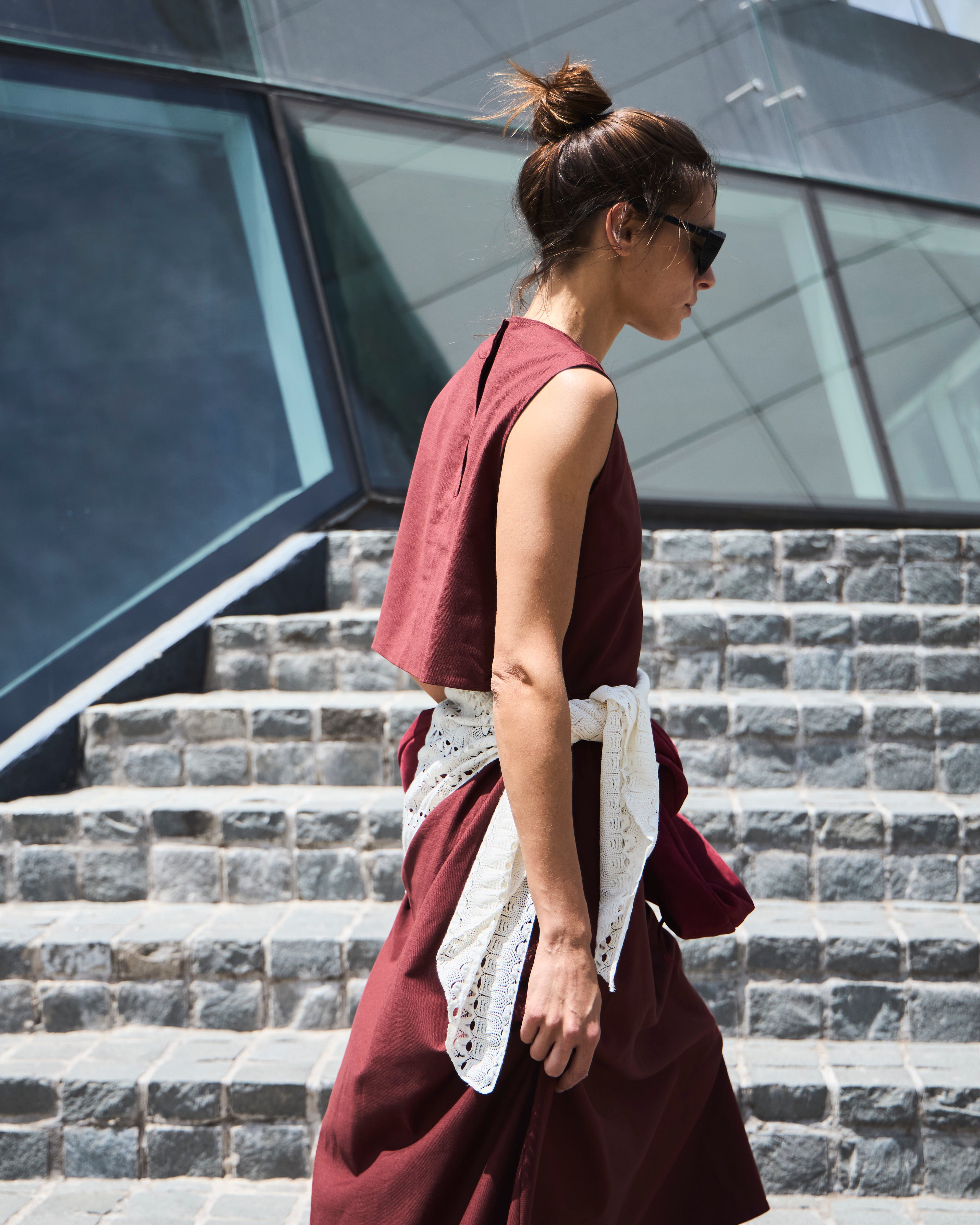 Vestido Force Algodón Carmenere