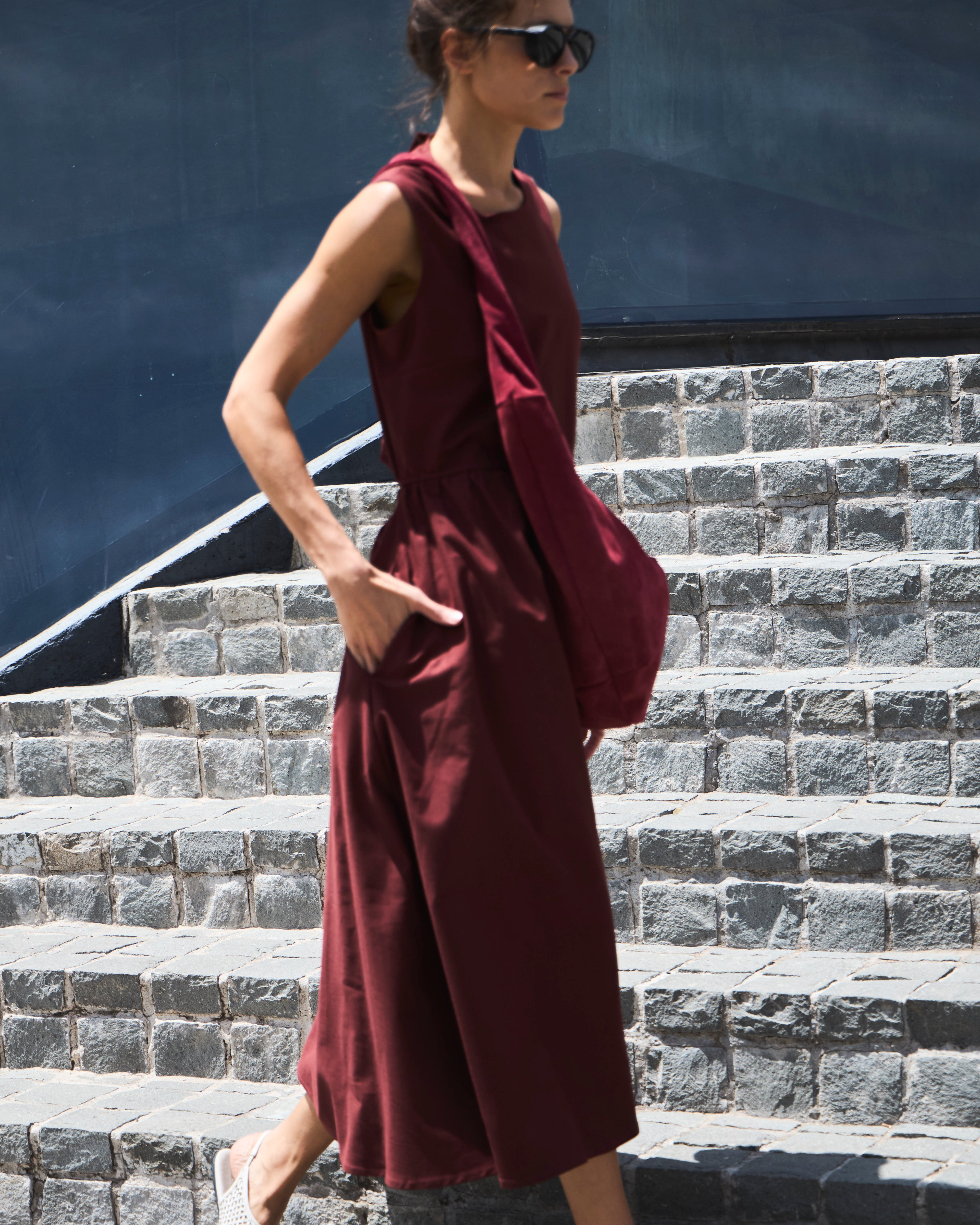 Vestido Force Algodón Carmenere