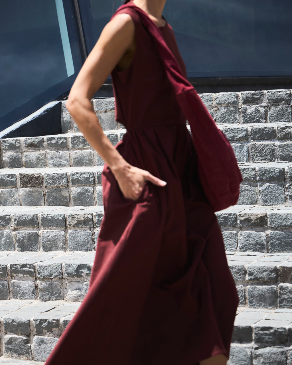 Vestido Force Algodón Carmenere