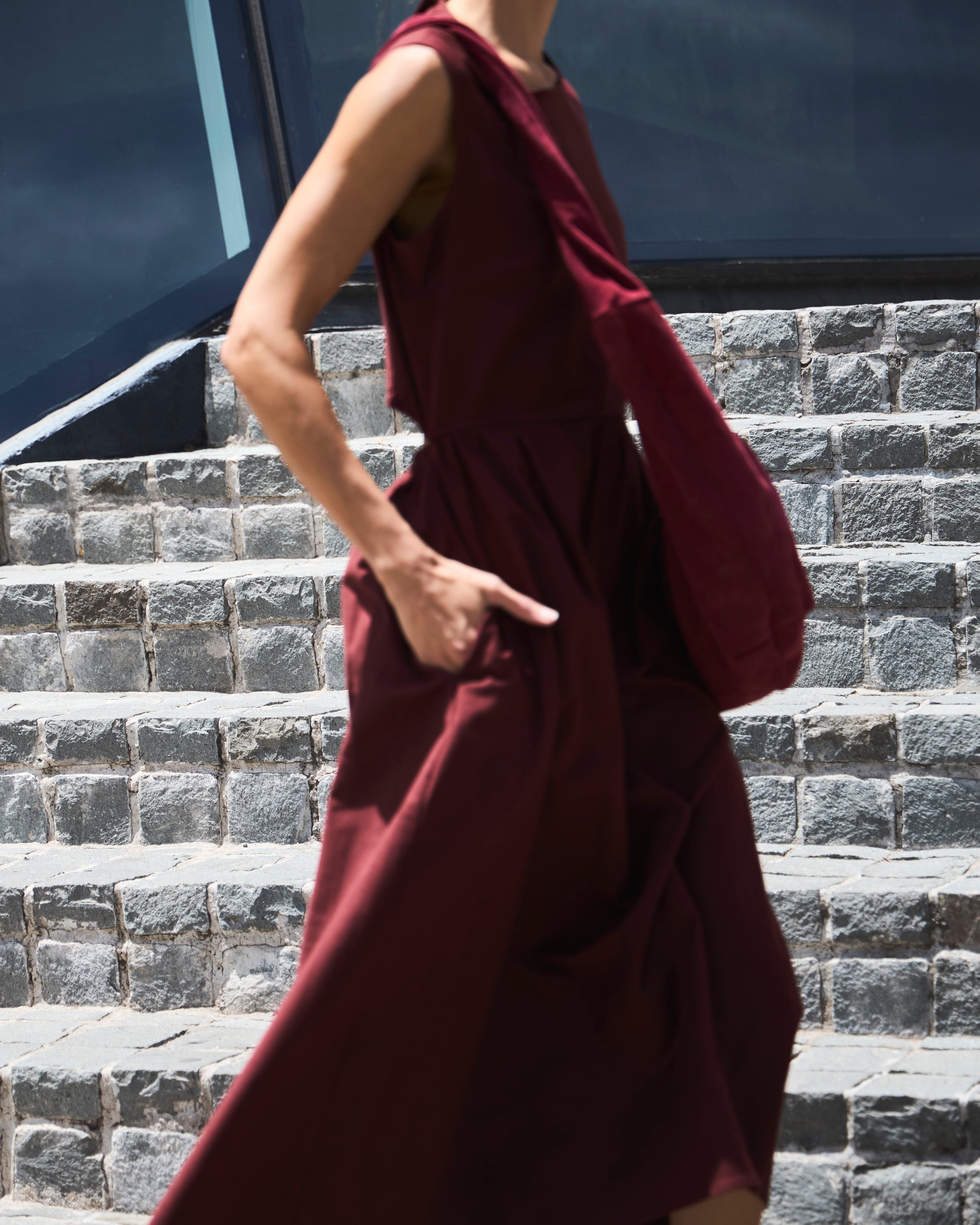 Vestido Force Algodón Carmenere