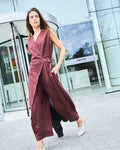 Carmenere Linen Romper