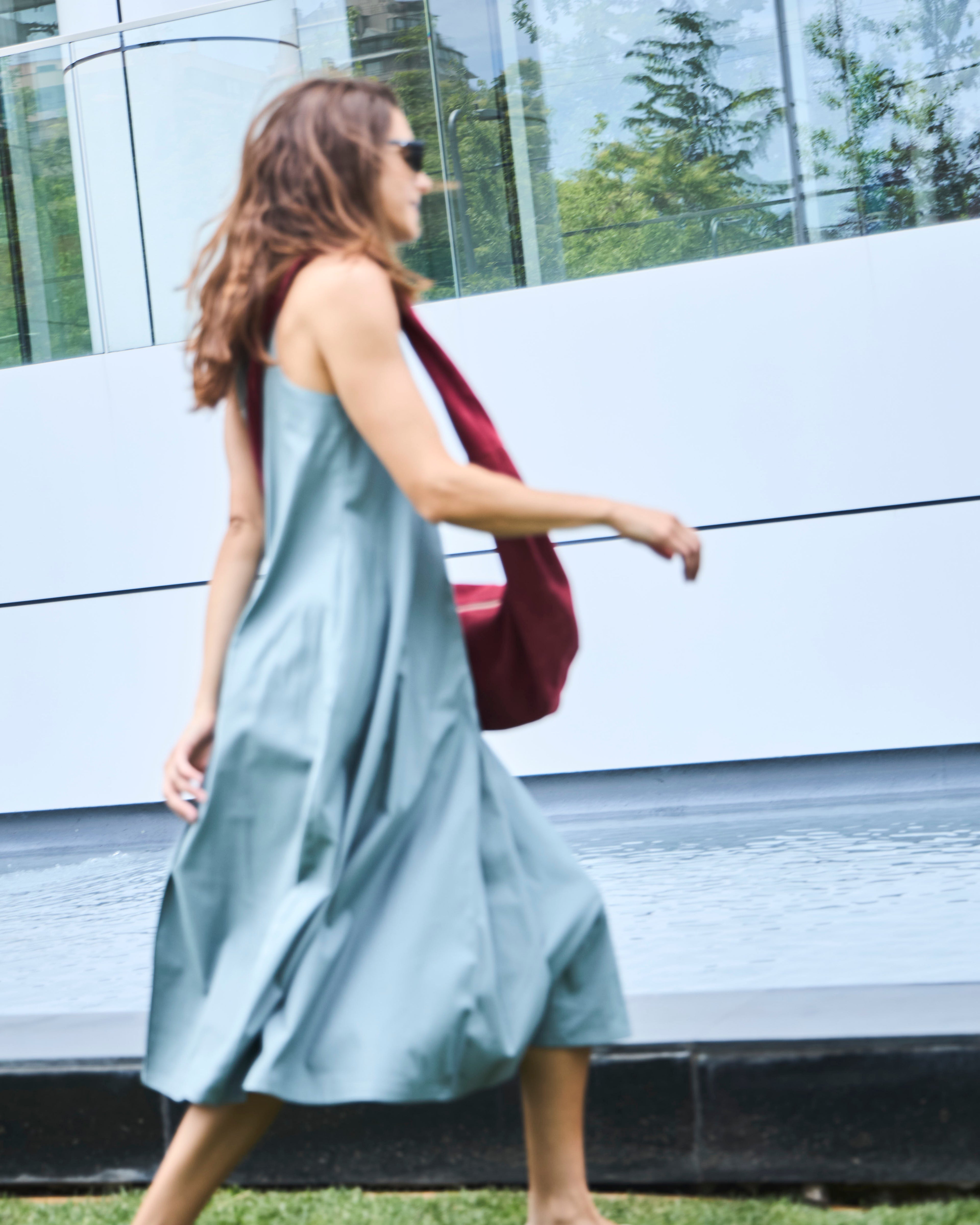 Vestido Globo Lueur Verde