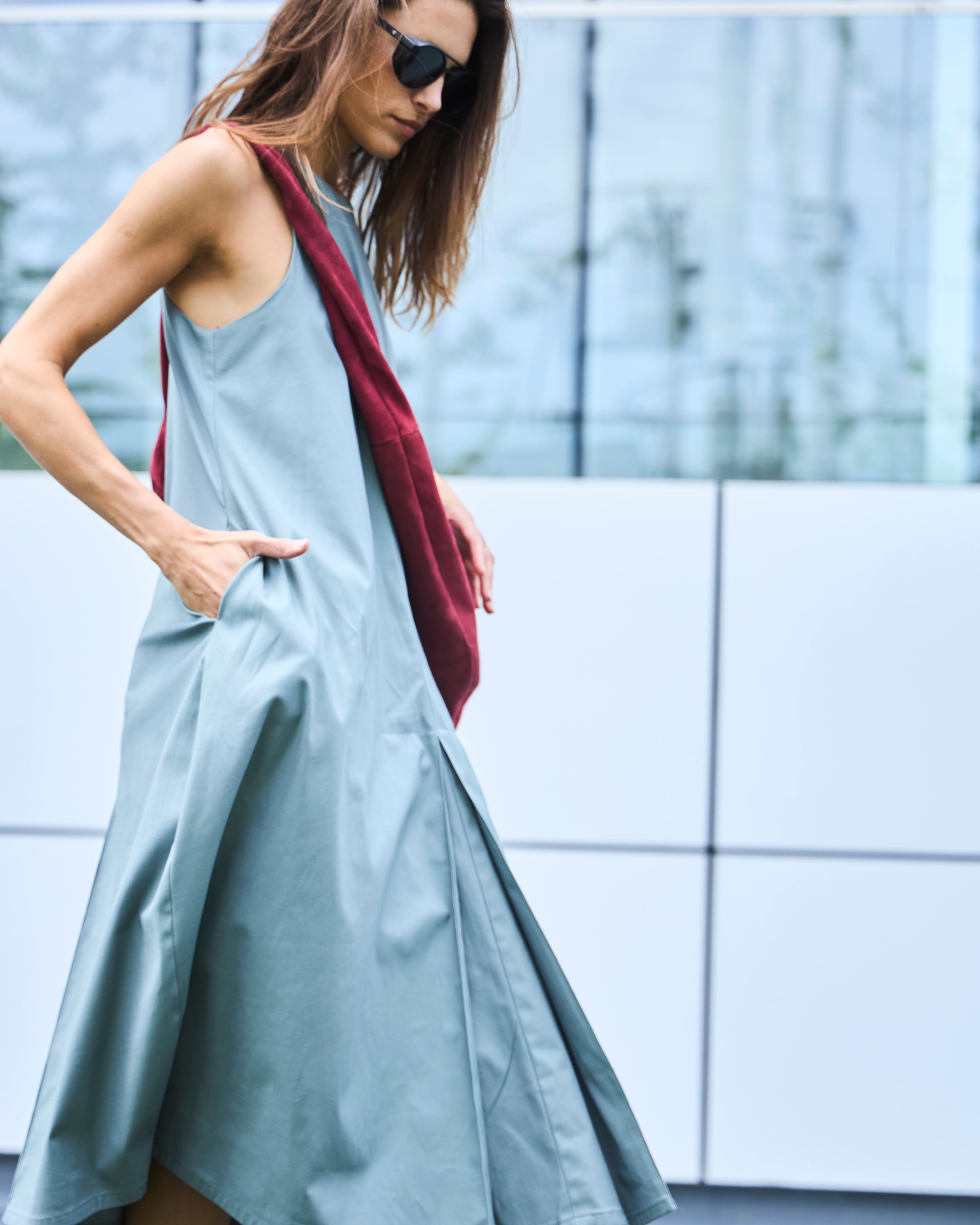 Vestido Globo Lueur Verde