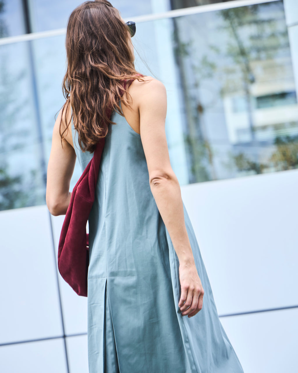 Vestido Globo Lueur Verde