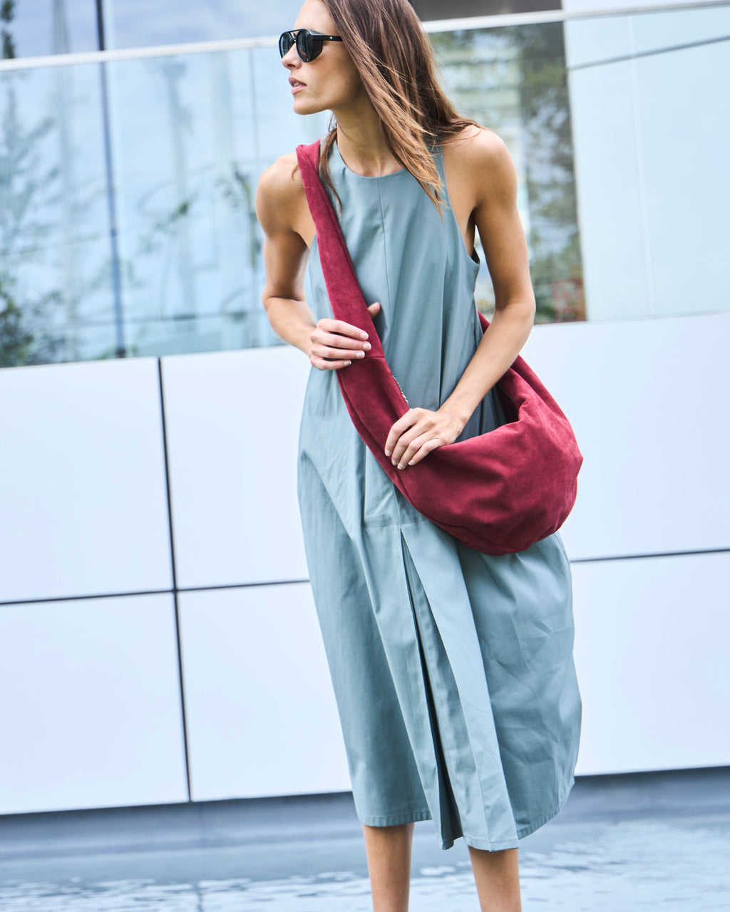 Vestido Globo Lueur Verde