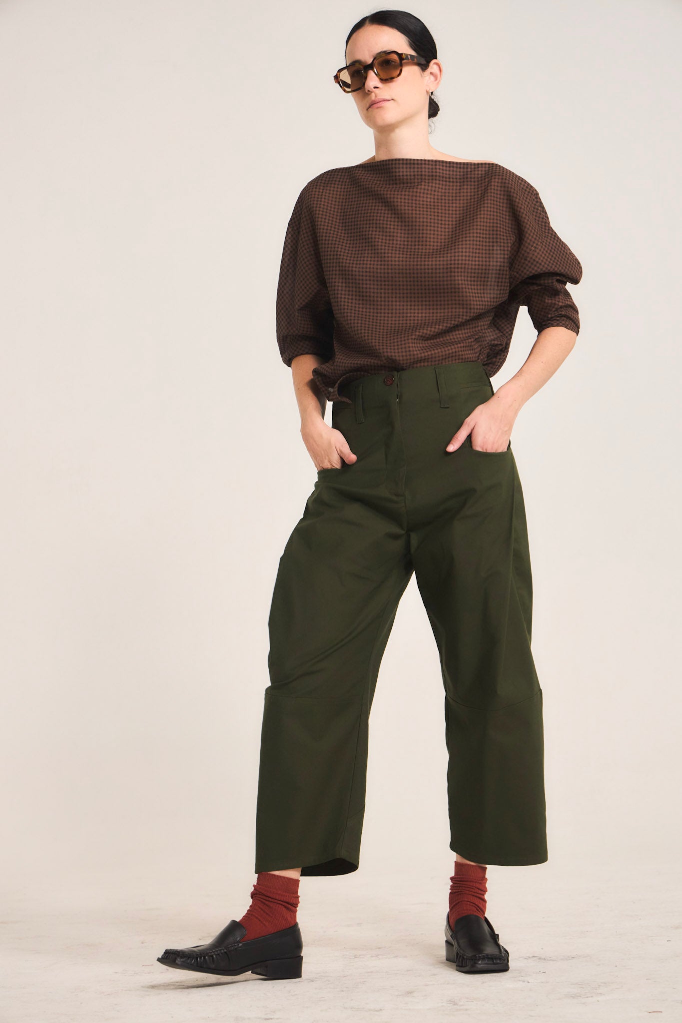 Pantalón Plier Gabardina Verde