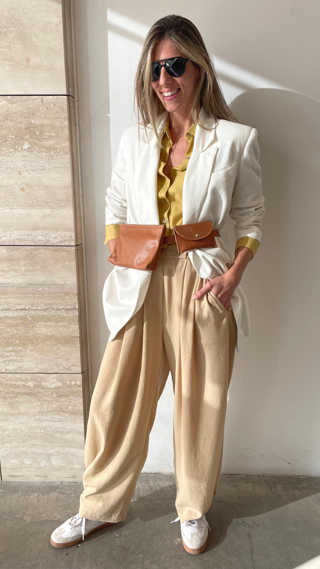 Blazer Hatai Lino Crudo