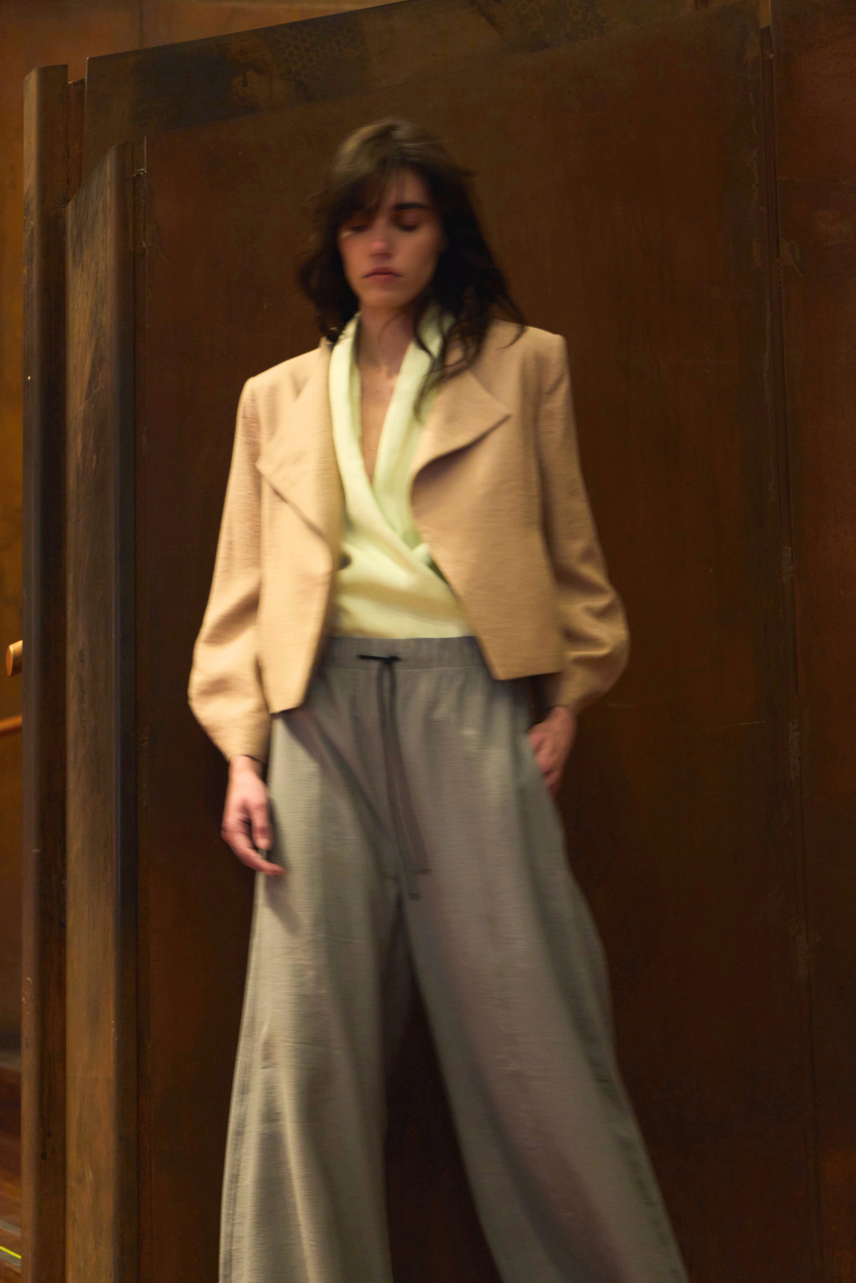 Pantalón Rivage Tencel Verde