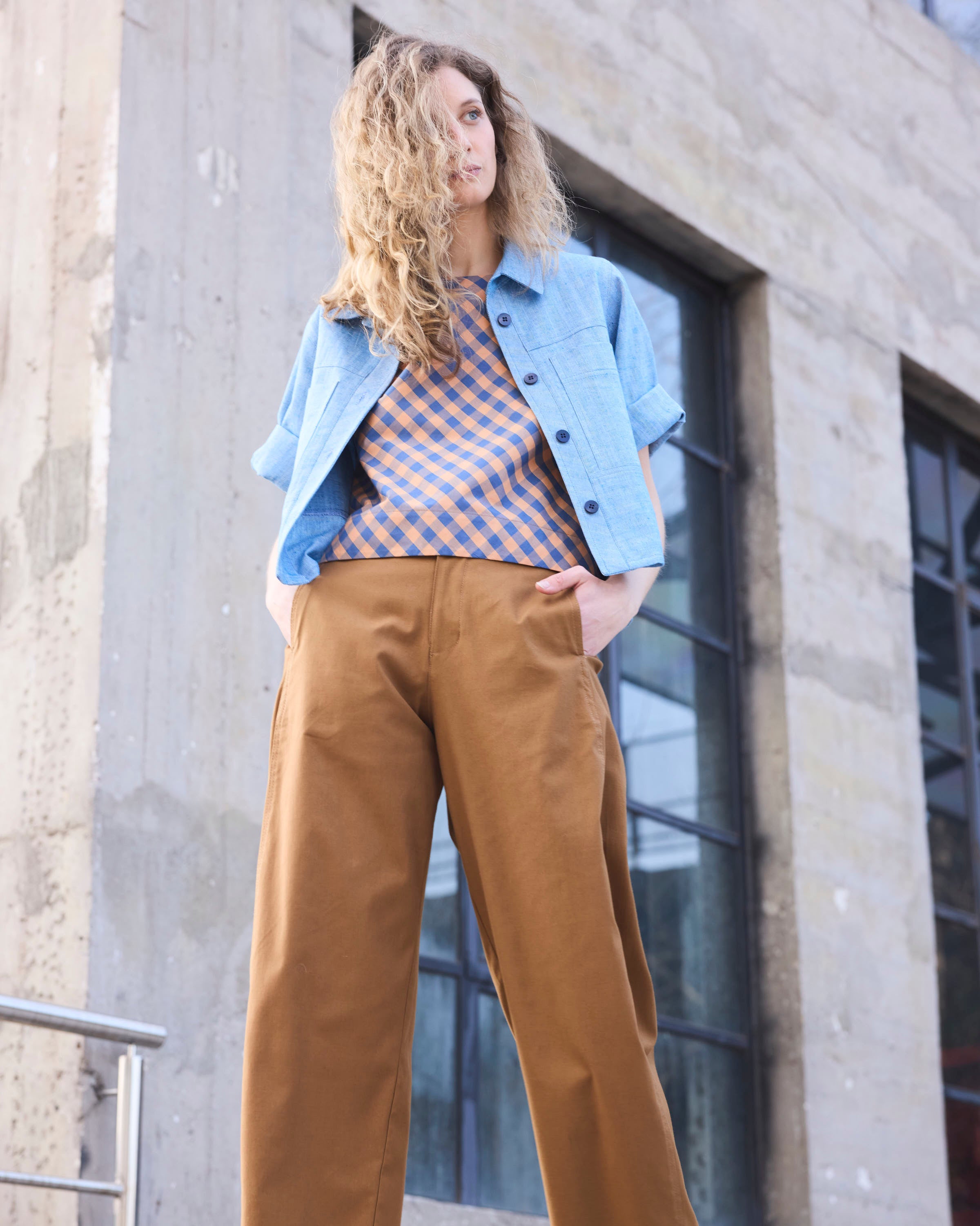 Sobrecamisa Audace Espiga Celeste