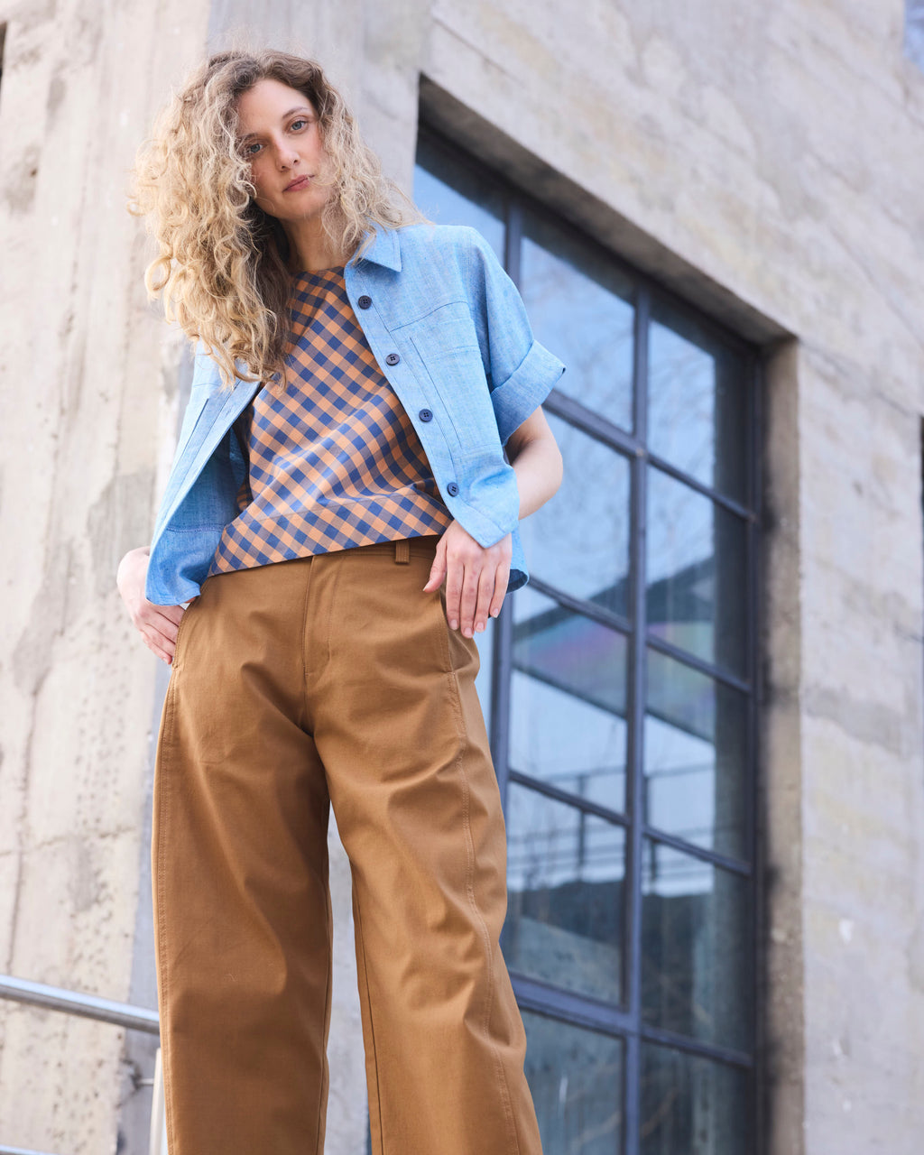 Sobrecamisa Audace Espiga Celeste