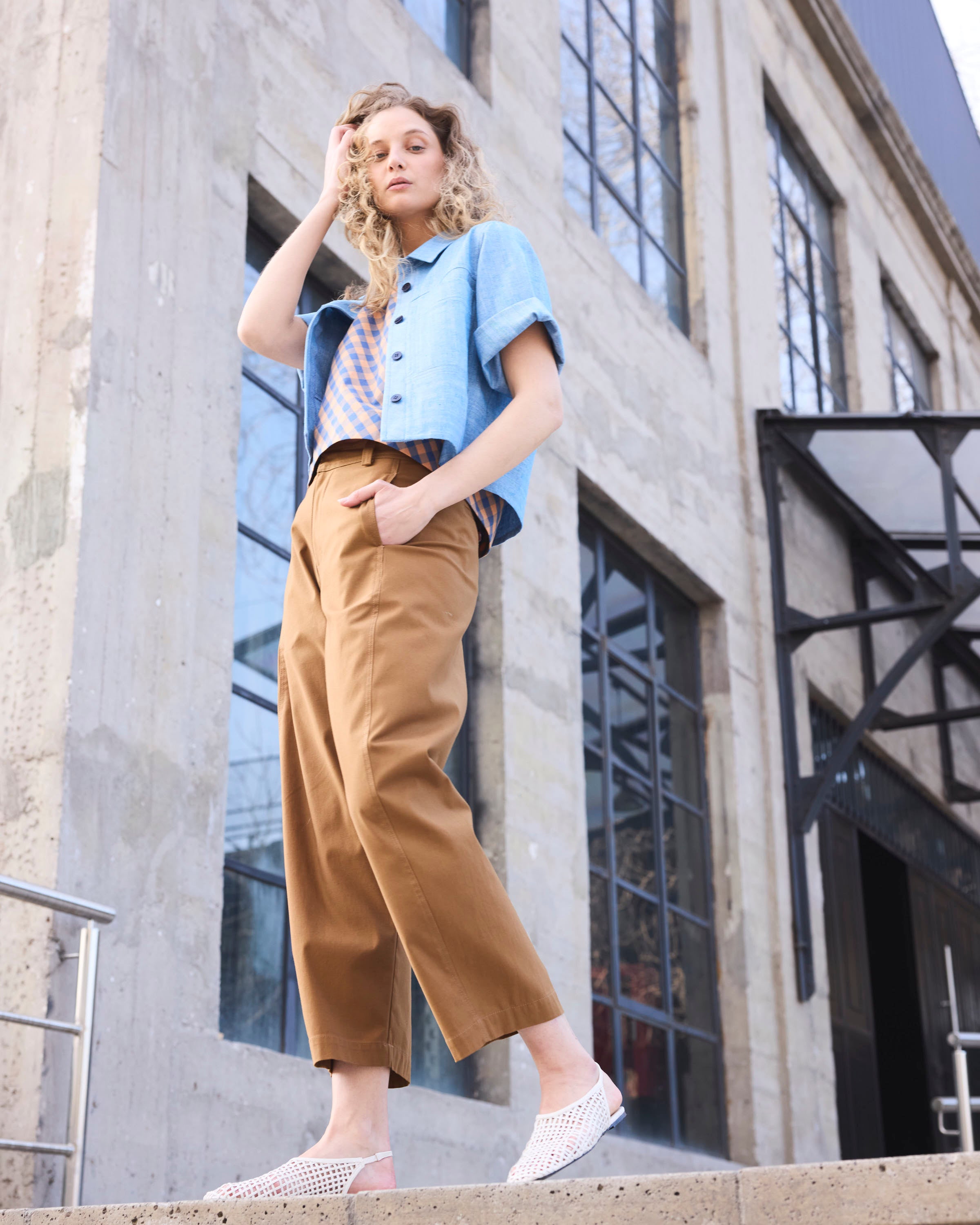 Sobrecamisa Audace Espiga Celeste