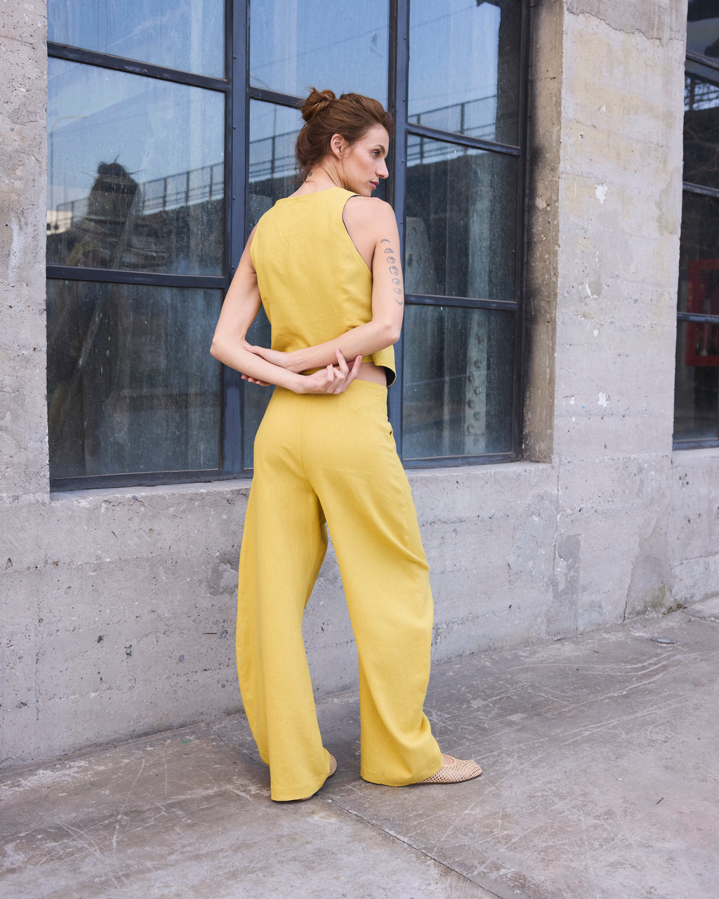 Pantalón Vienne Lino Lima