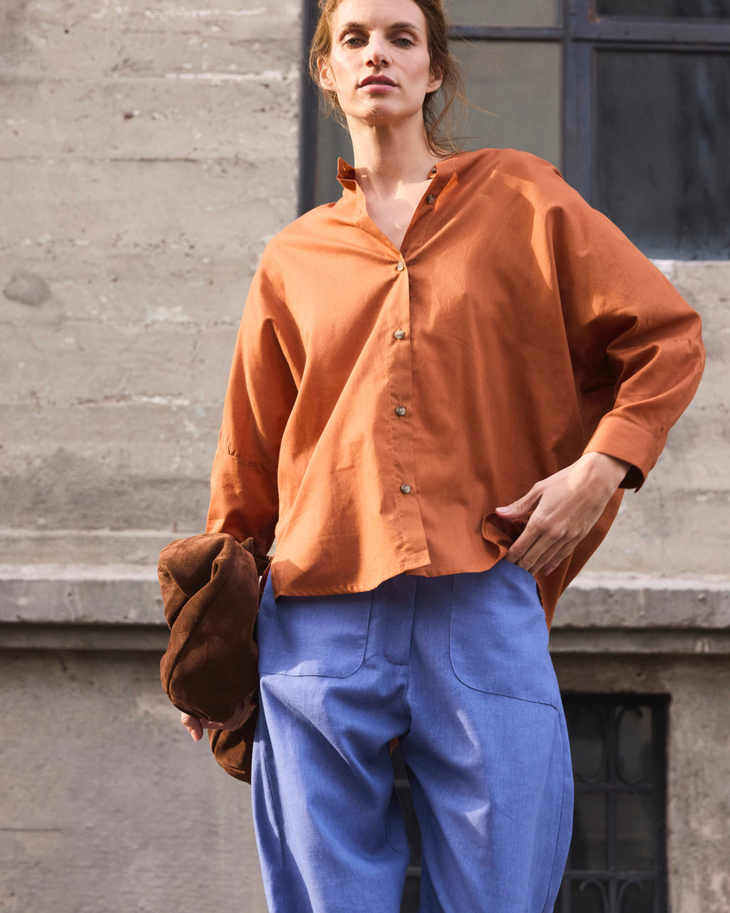 Pantalón Vienne Lino Índigo