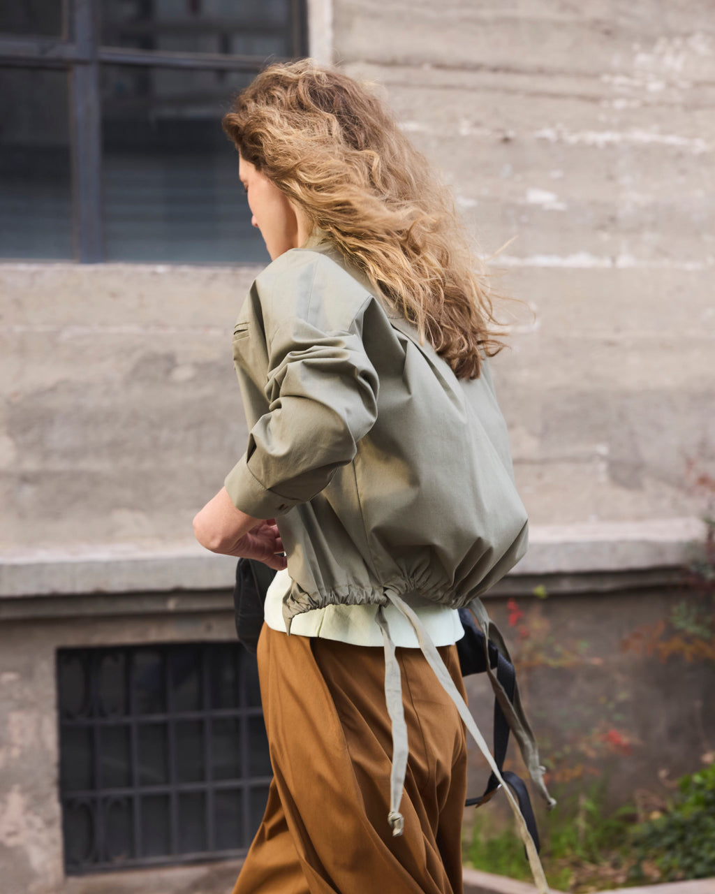 Sobrecamisa Fleuriste Gabardina Verde