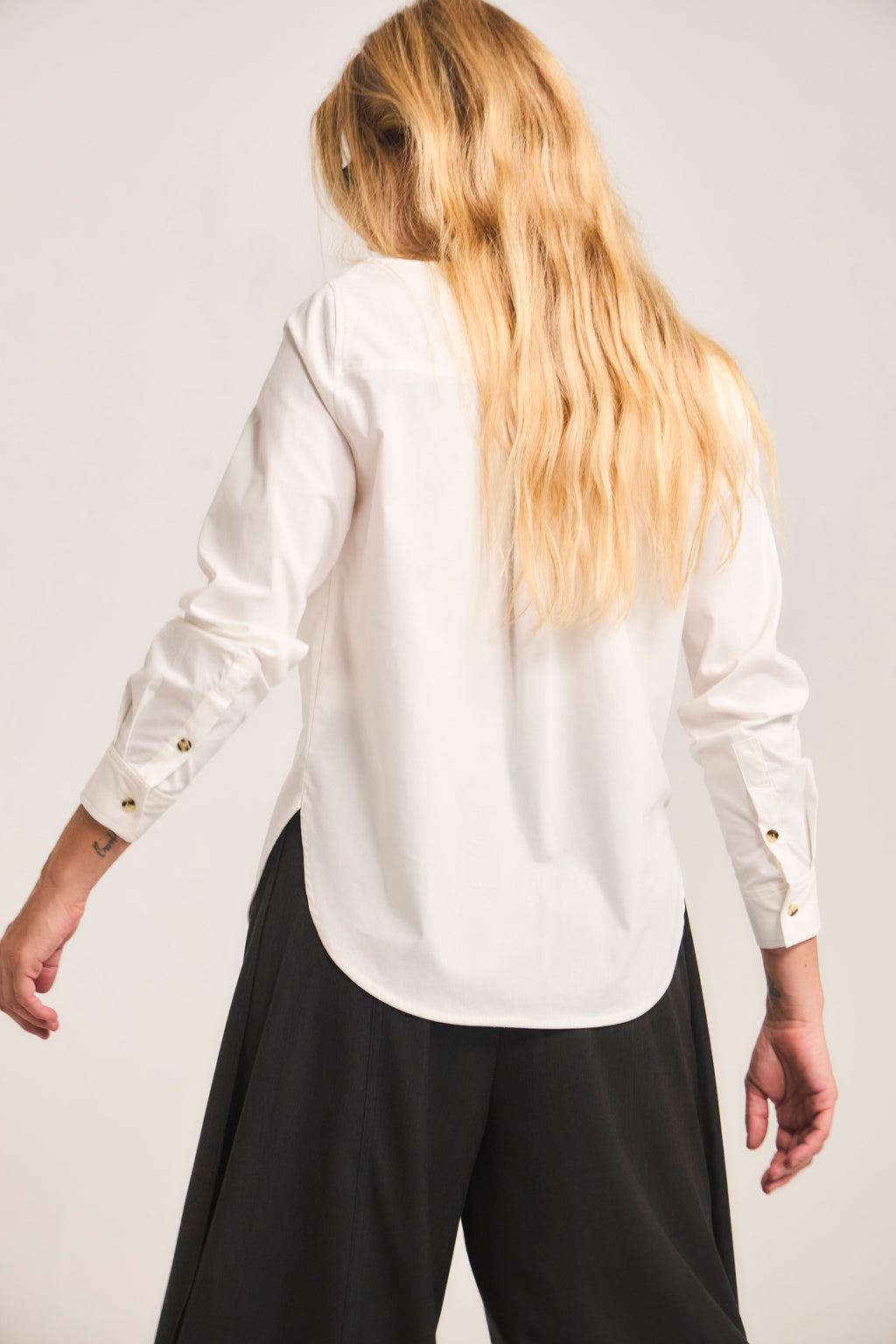 Blusa Malaise Algodón Blanca