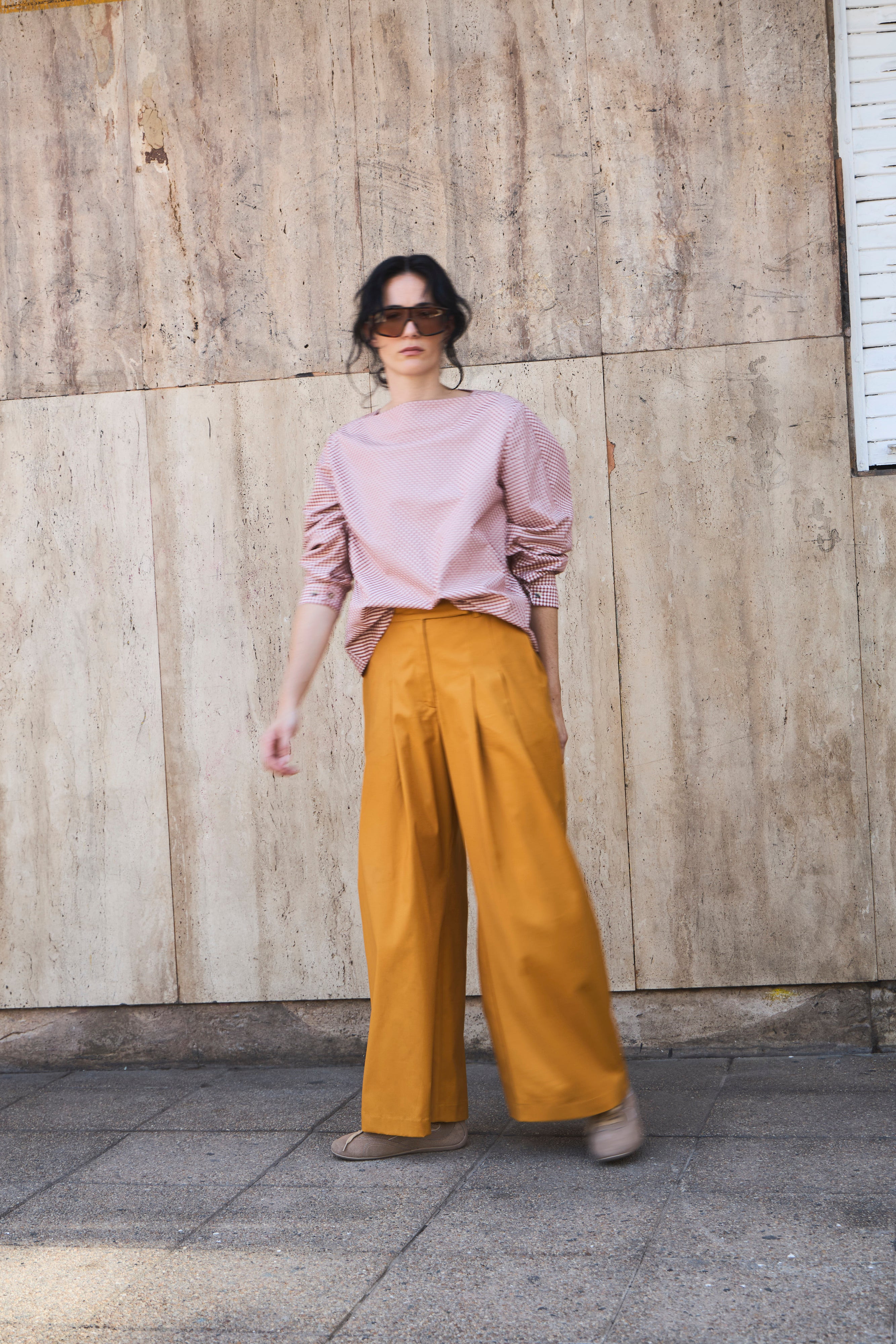 Blusa Ancrage Cuadrille Terracota