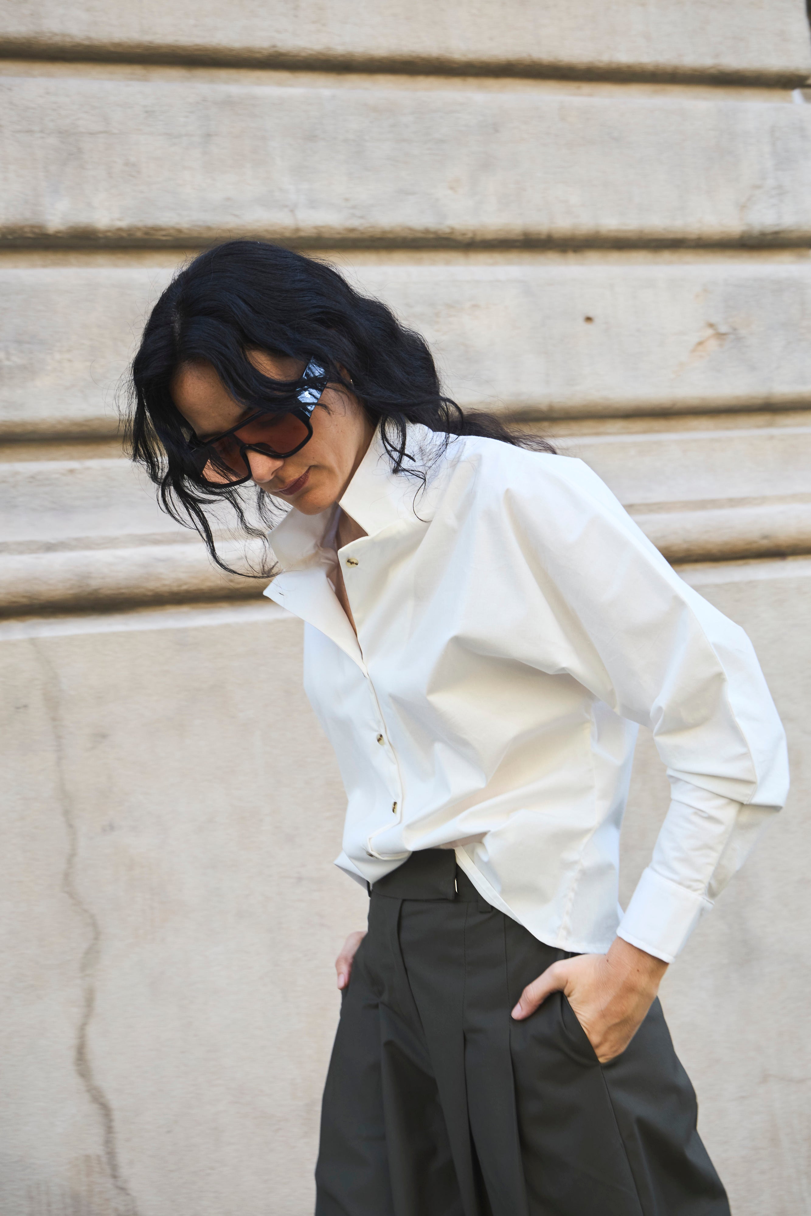 Blusa Gene Algodón Blanca