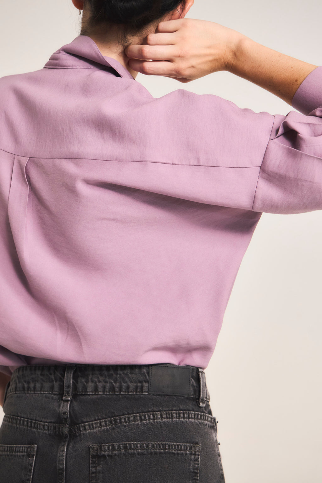 Blusa Pollen Cupro Lila