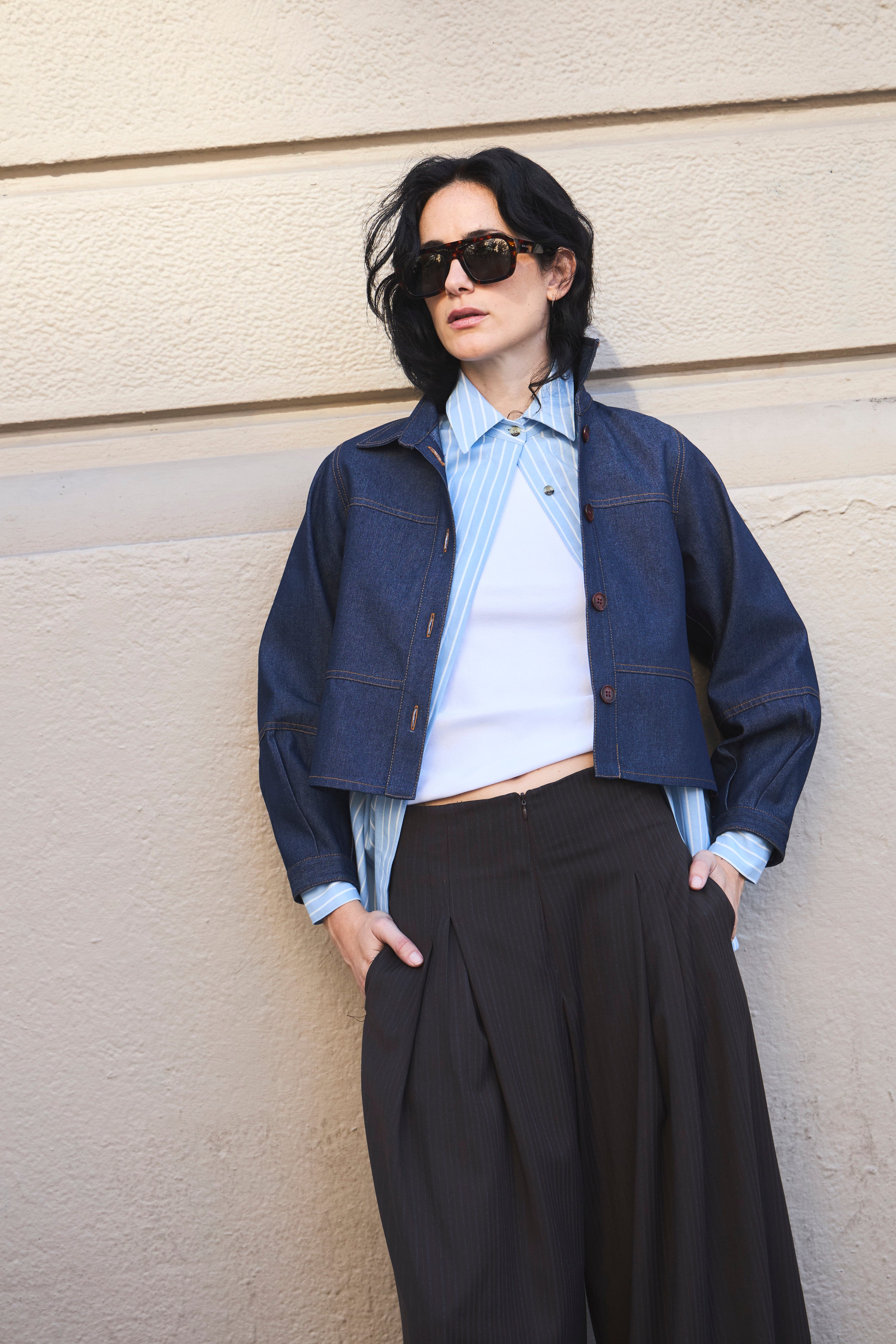 Chaqueta Porter Denim Azul