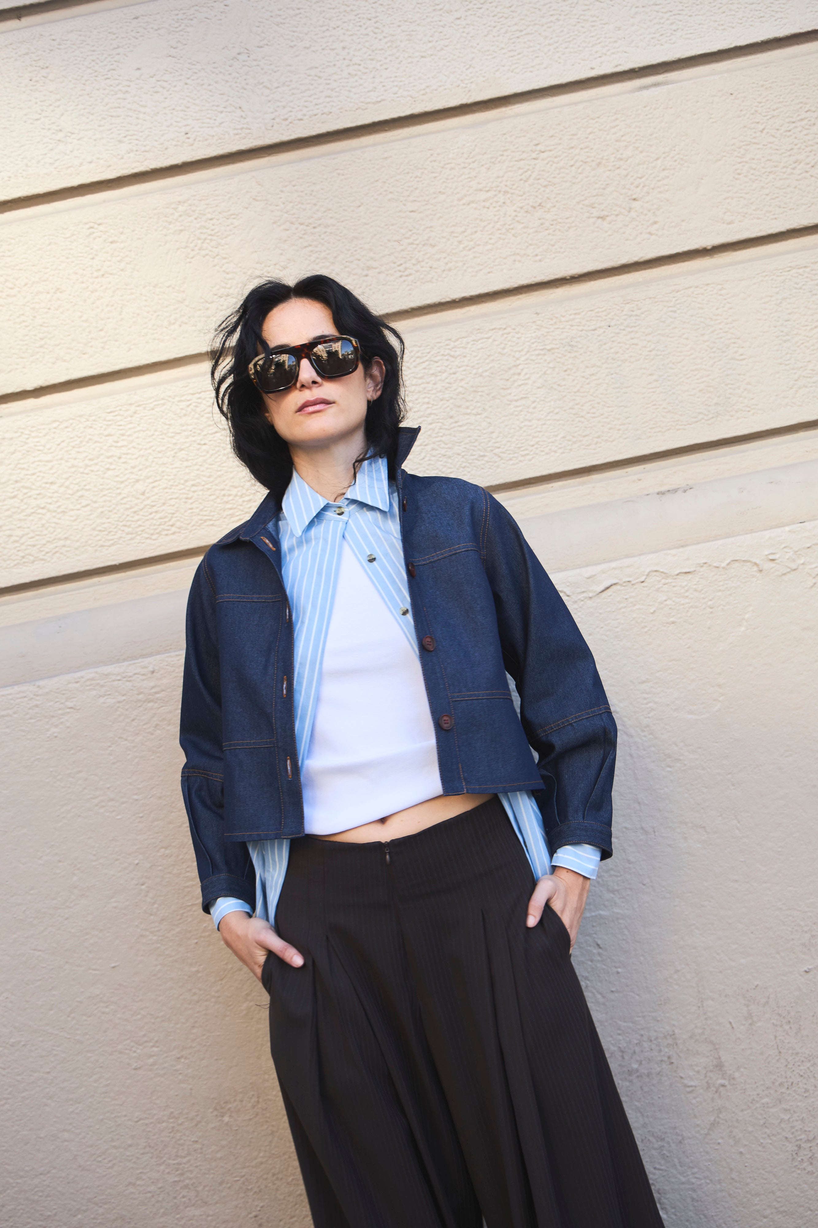 Chaqueta Porter Denim Azul