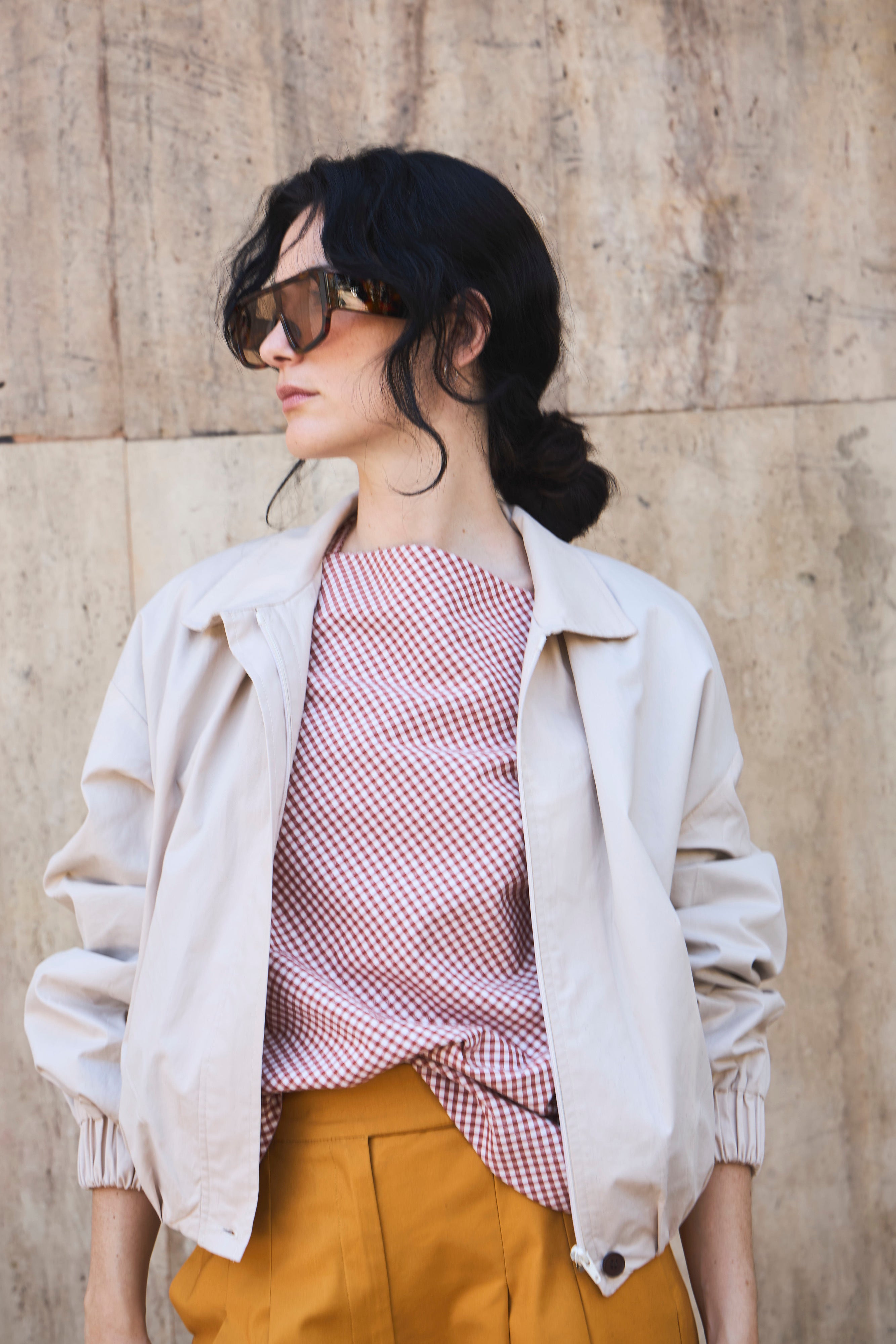 Blusa Ancrage Cuadrille Terracota