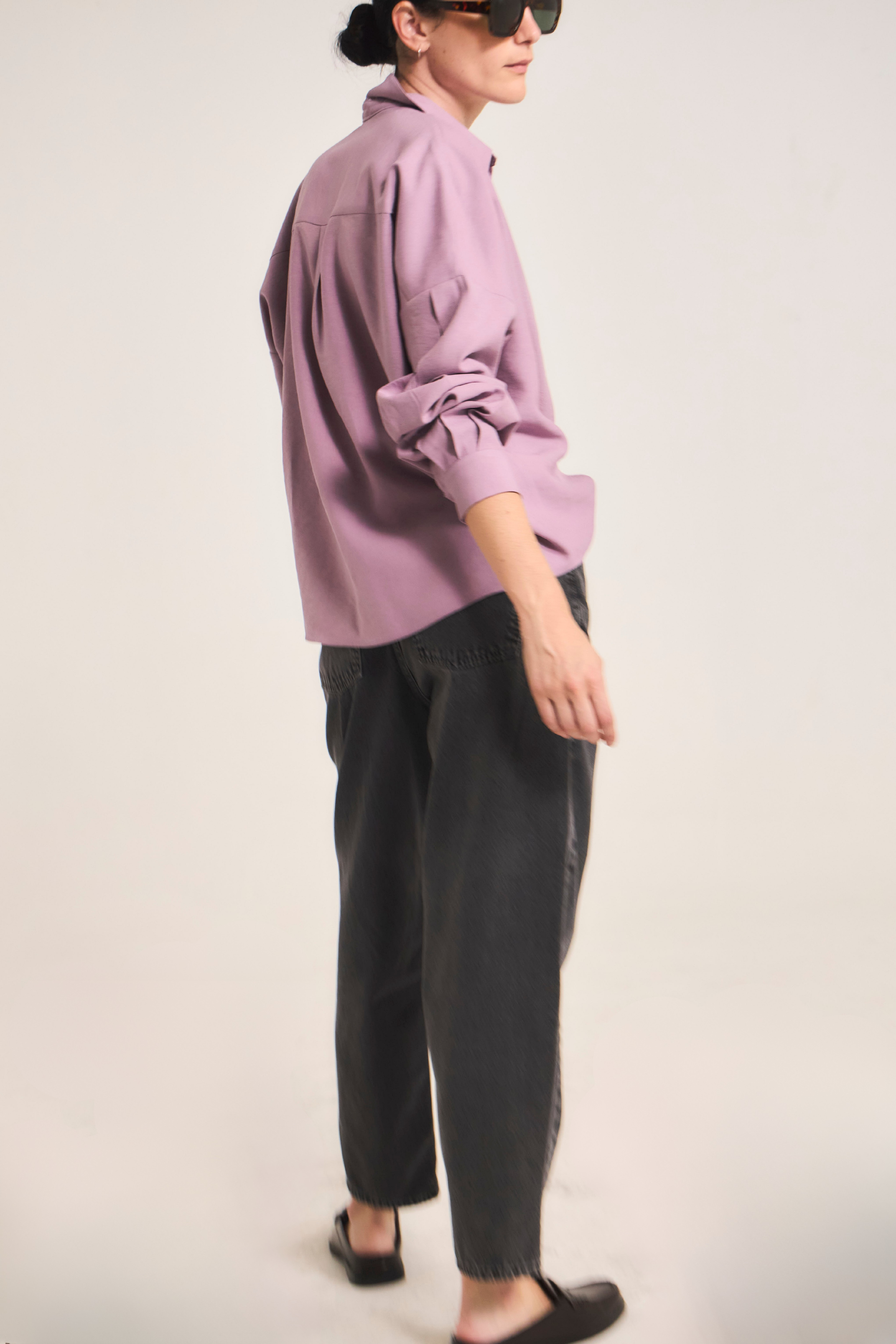 Blusa Pollen Cupro Lila