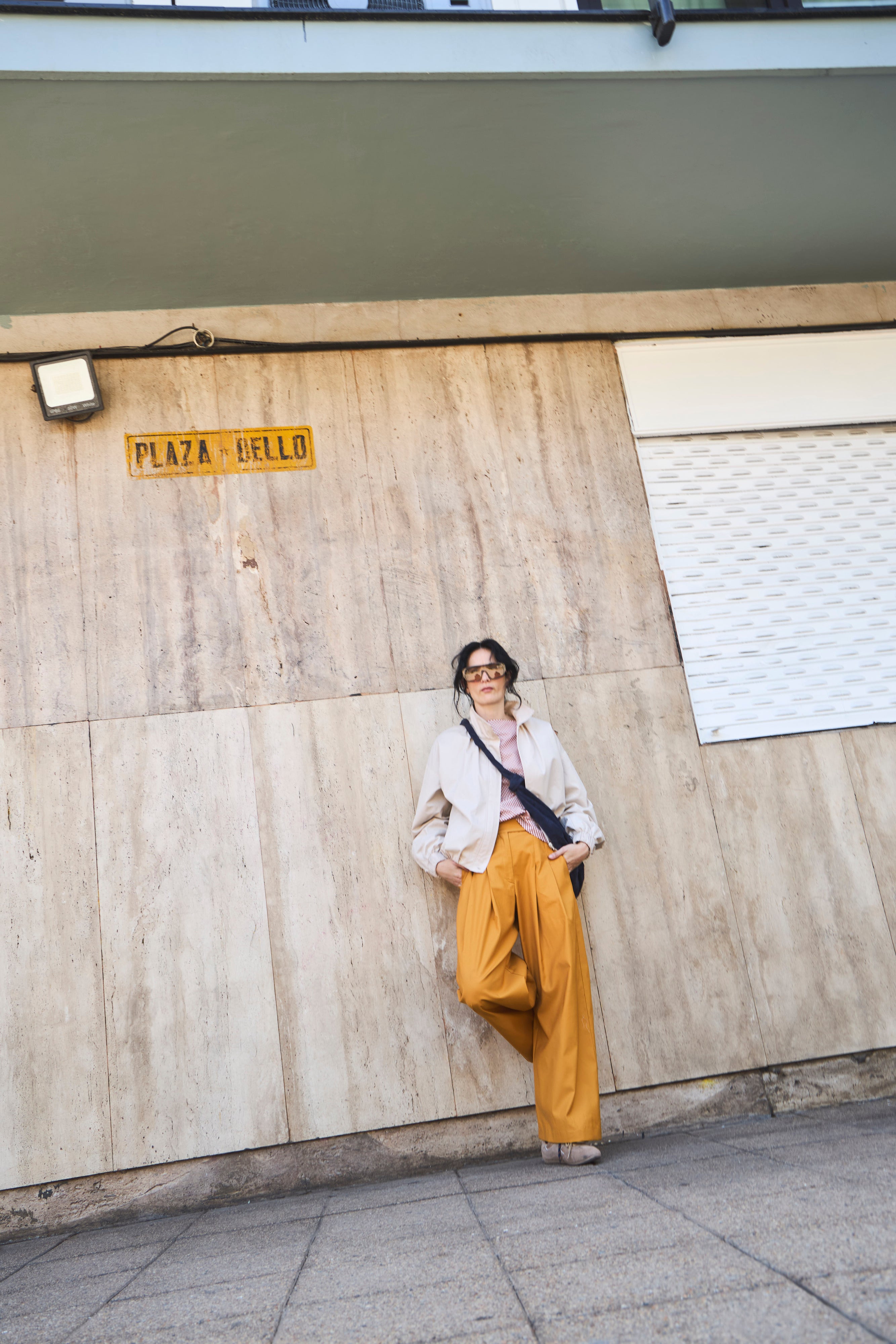 Pantalón Charge Algodón Mostaza