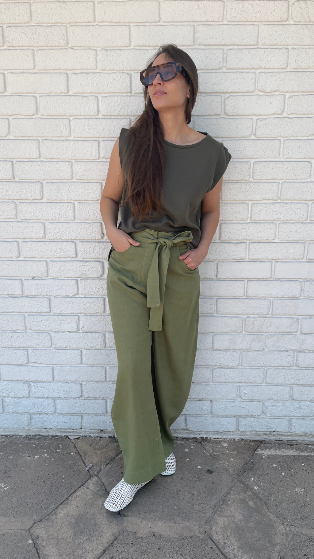 Polera Essence Verde Musgo