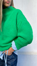 Chaleco Brise Superfine Alpaca Verde Selva