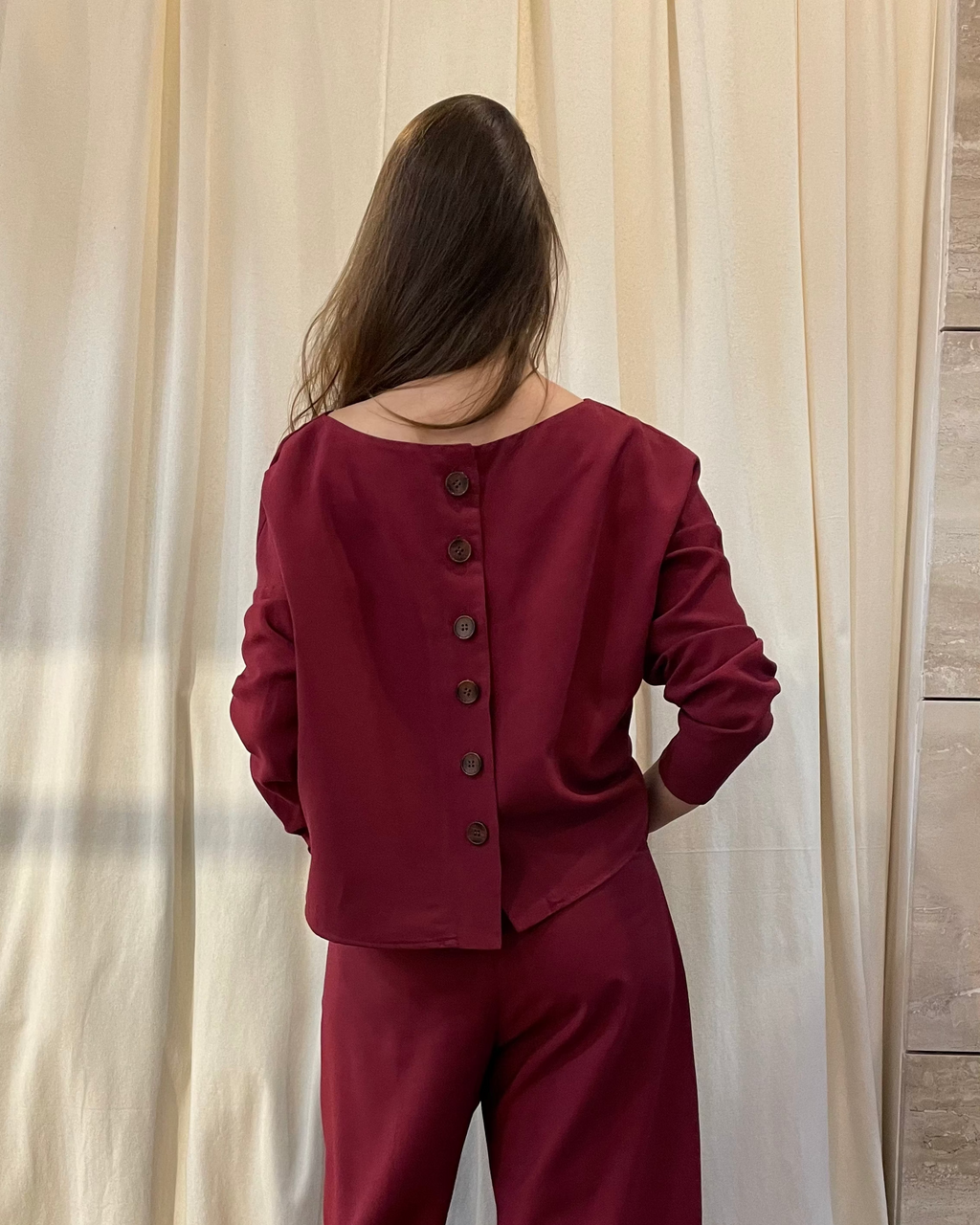 Chaquetilla Bouquete Burdeo