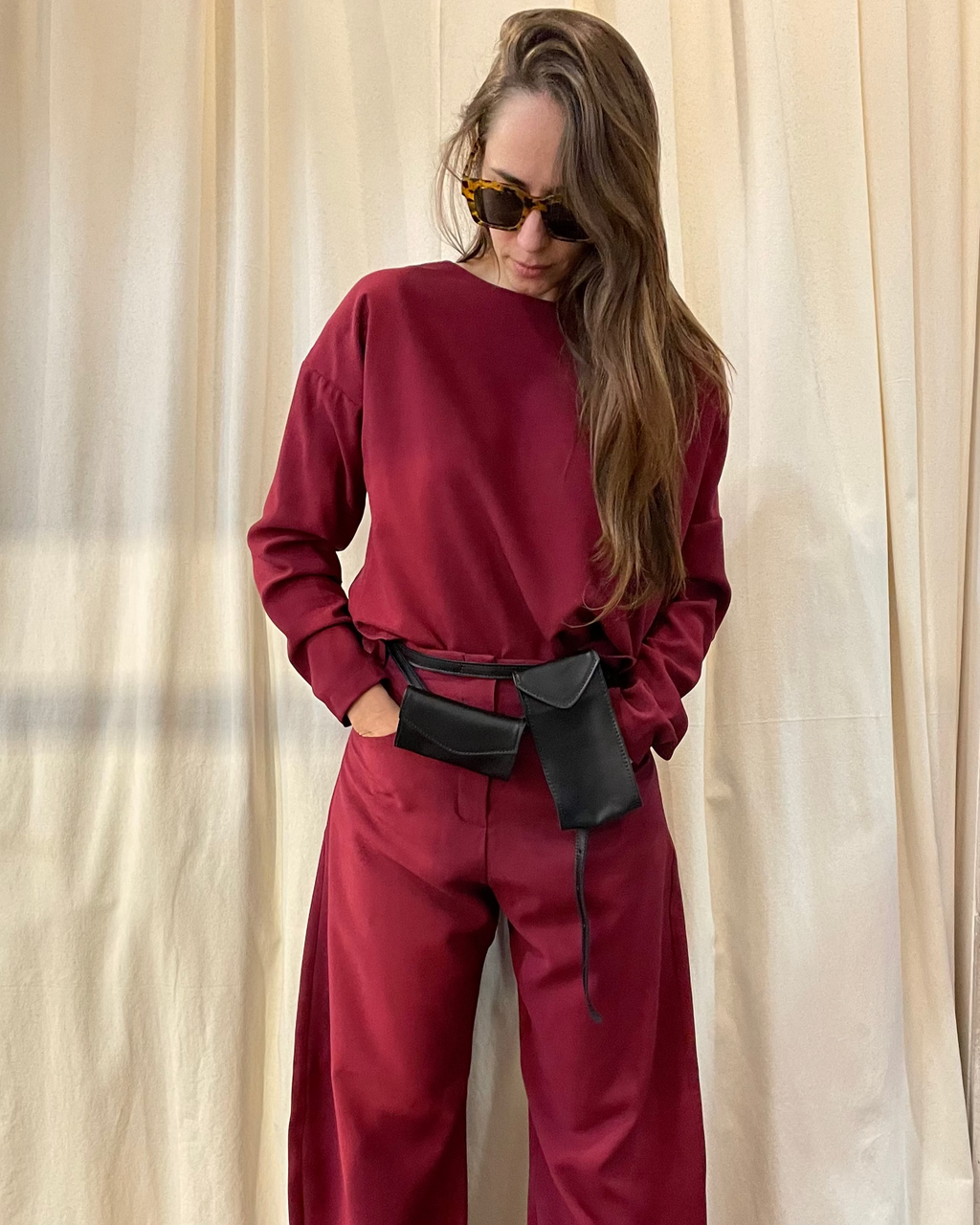 Chaquetilla Bouquete Burdeo