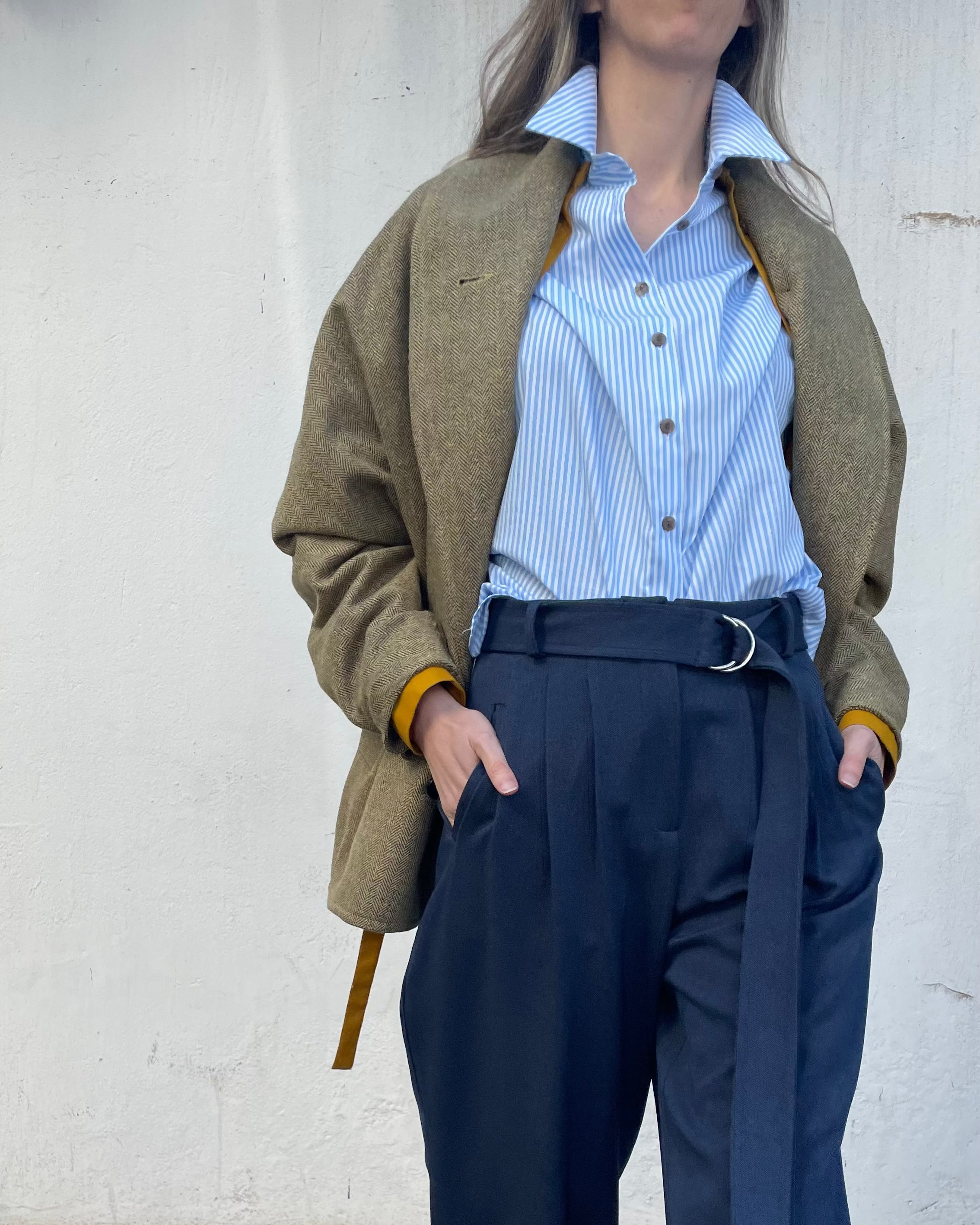 Pantalón Donna Espiga Azul