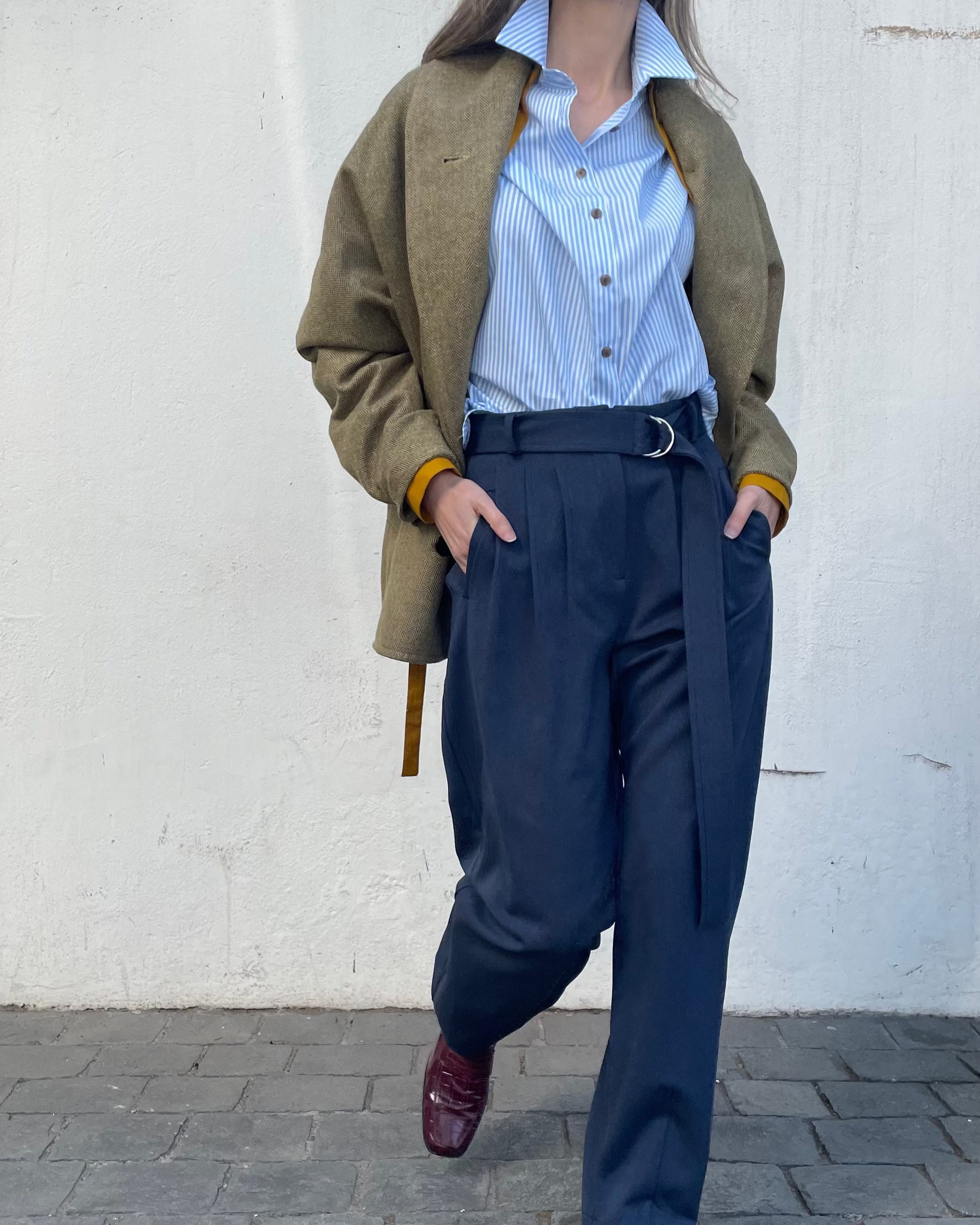 Pantalón Donna Espiga Azul