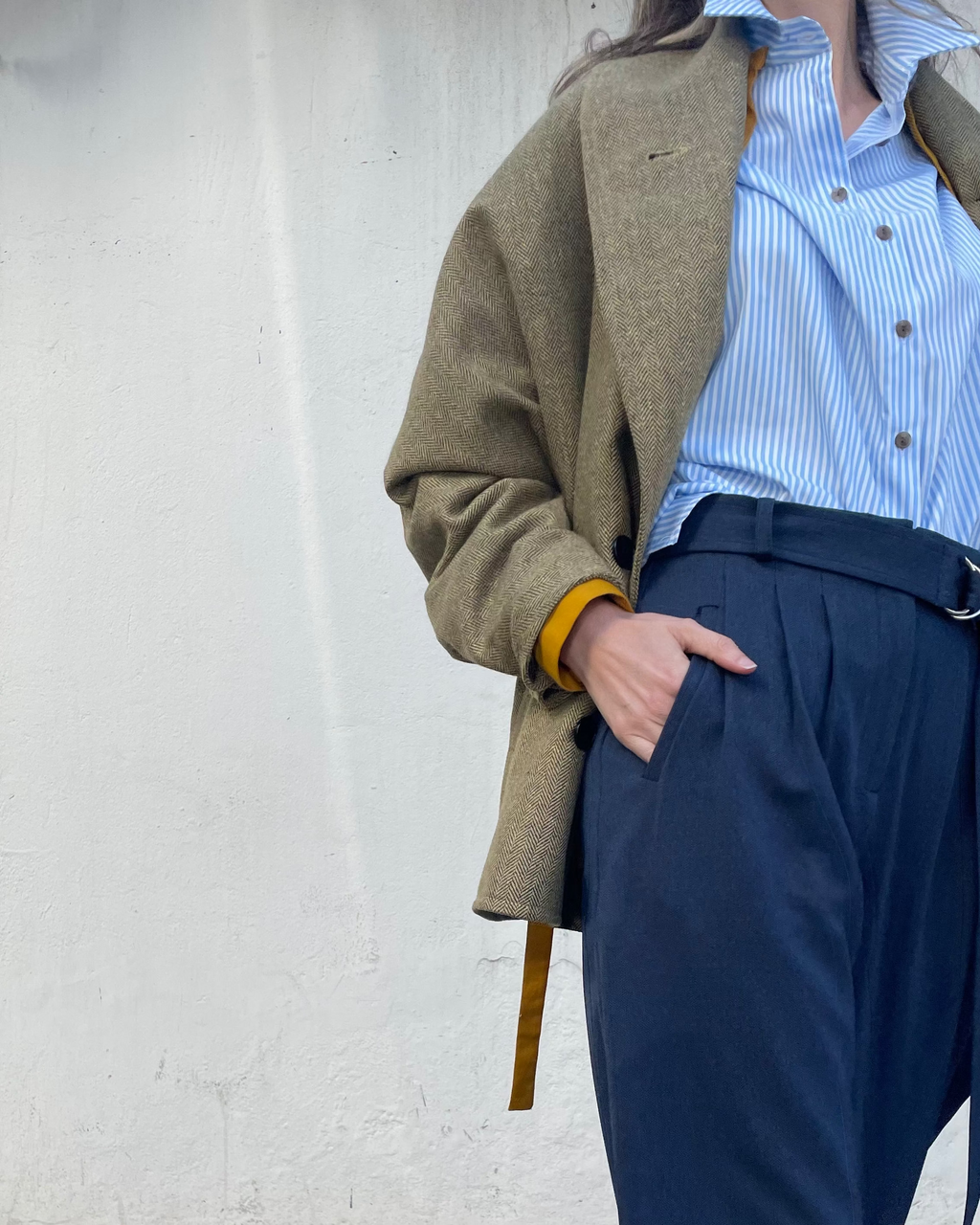 Pantalón Donna Espiga Azul