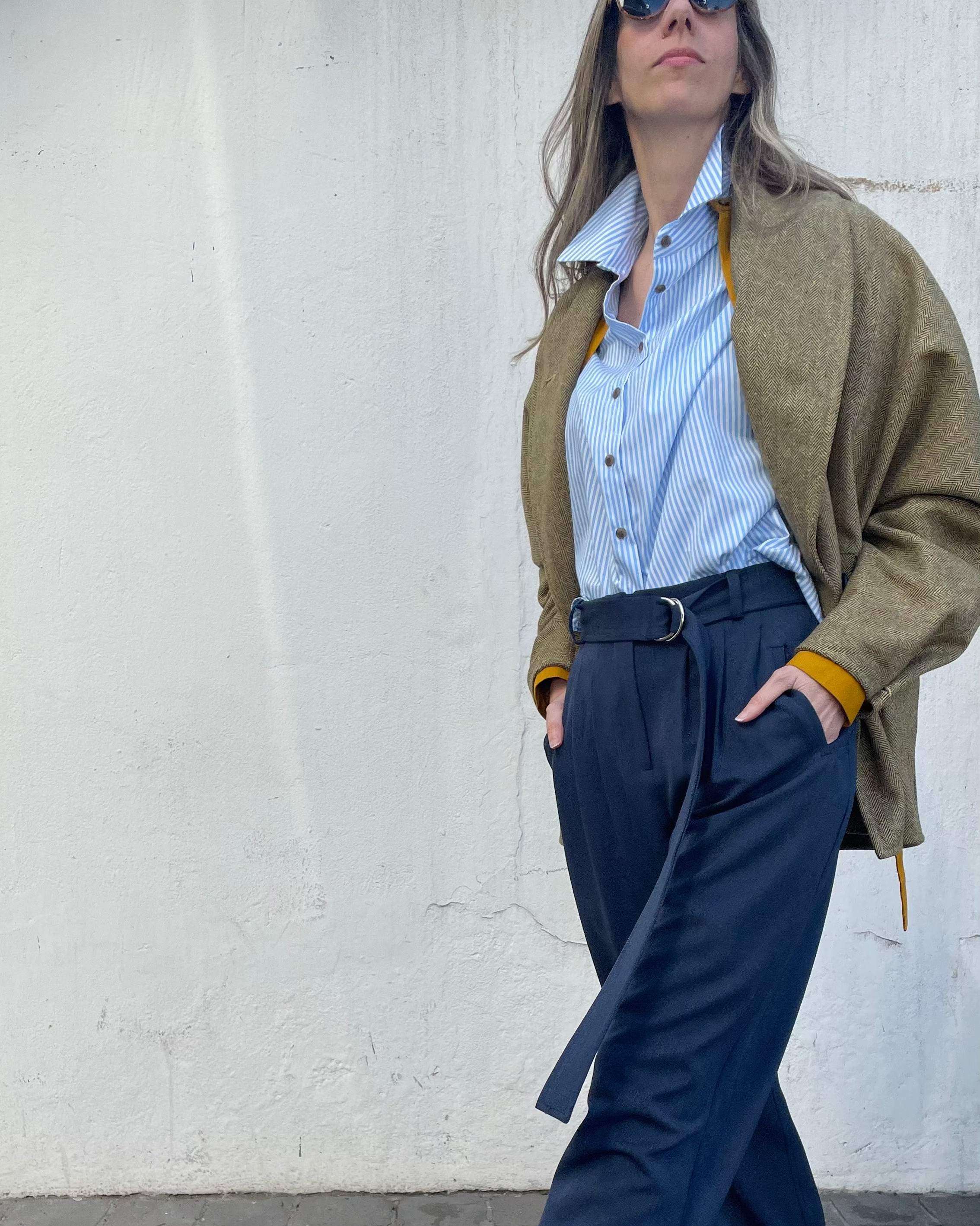 Pantalón Donna Espiga Azul