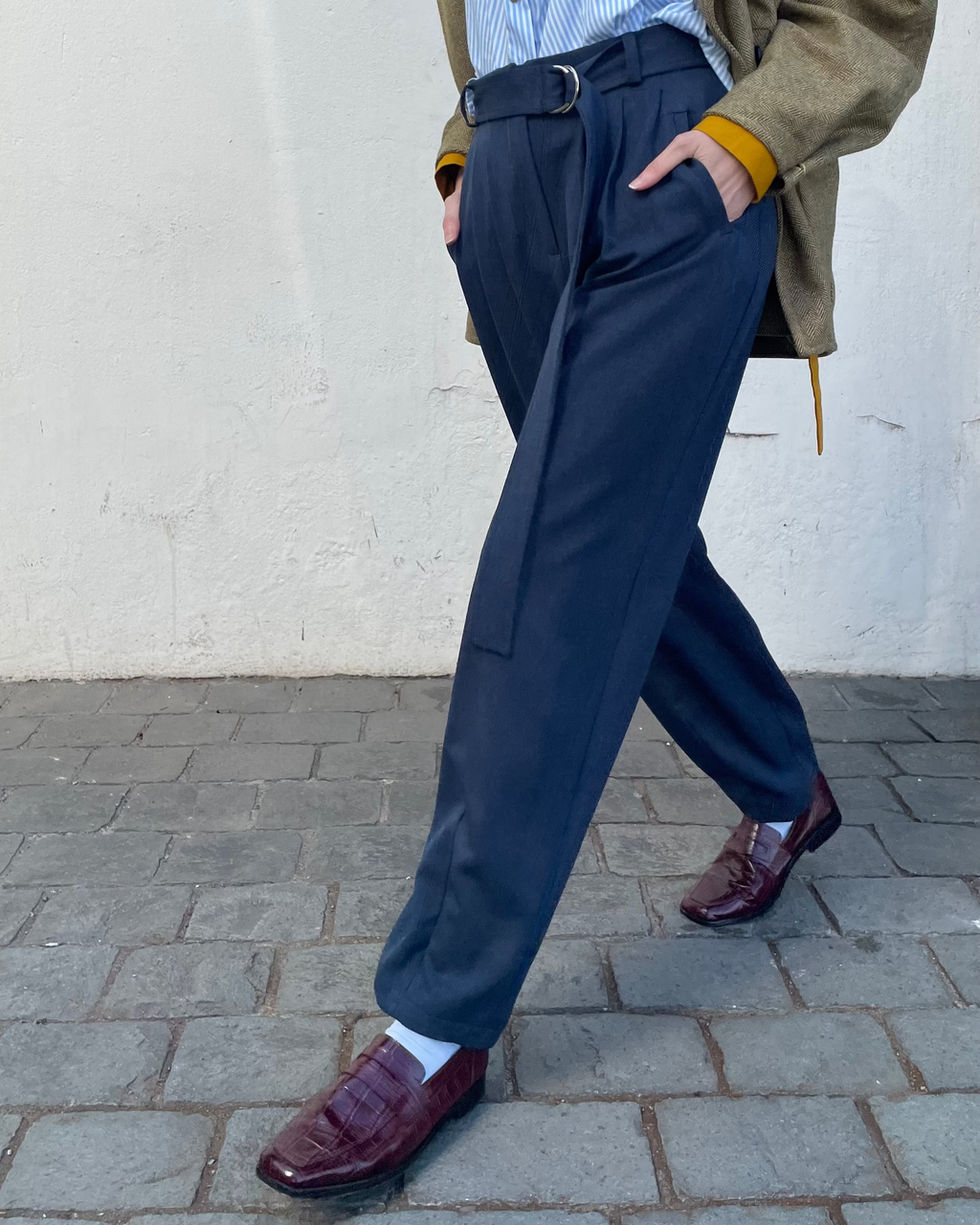 Pantalón Donna Espiga Azul