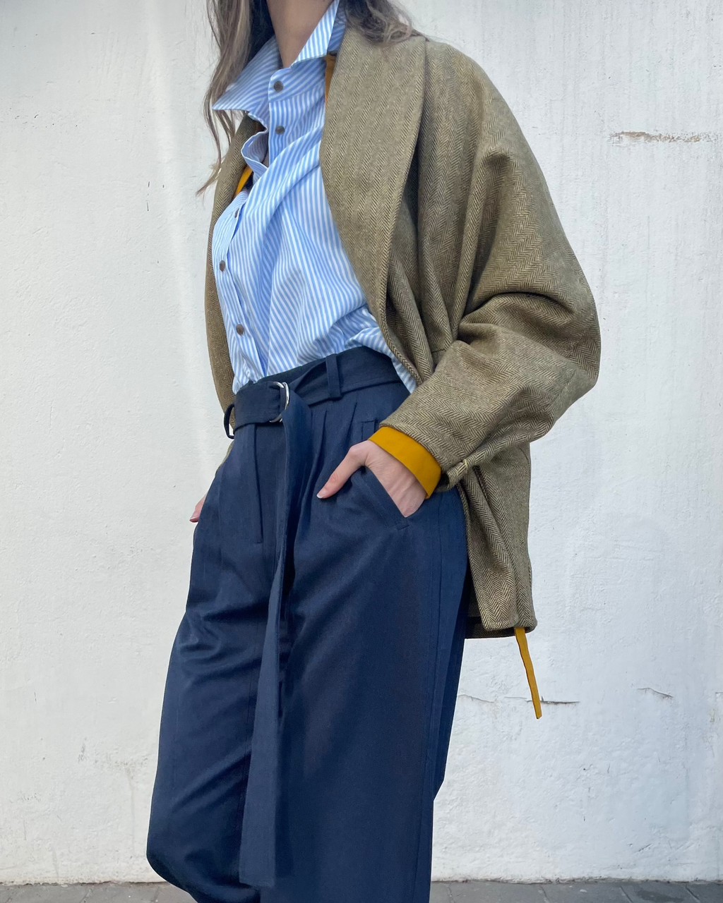 Pantalón Donna Espiga Azul