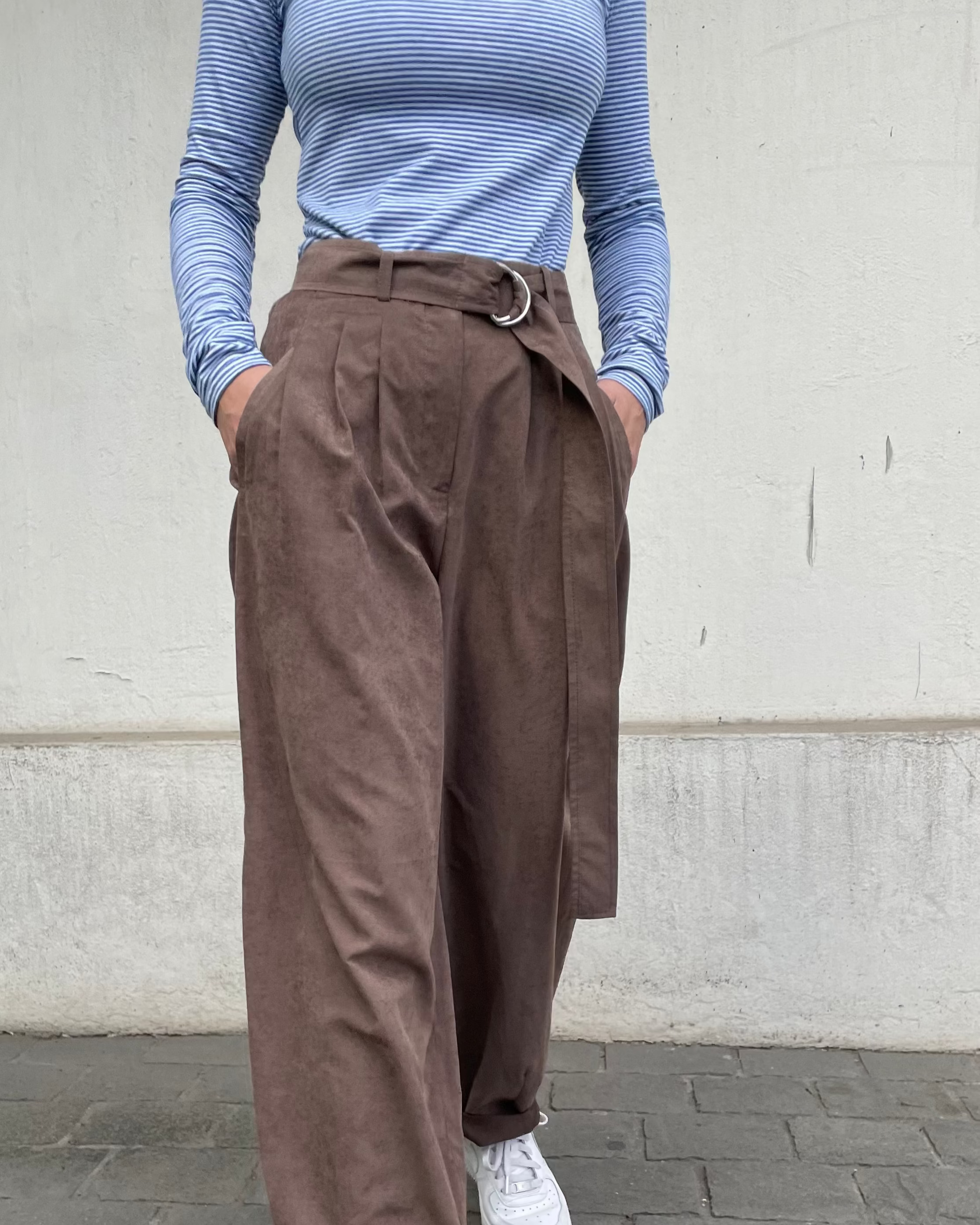 Pantalón Donna Café Visón