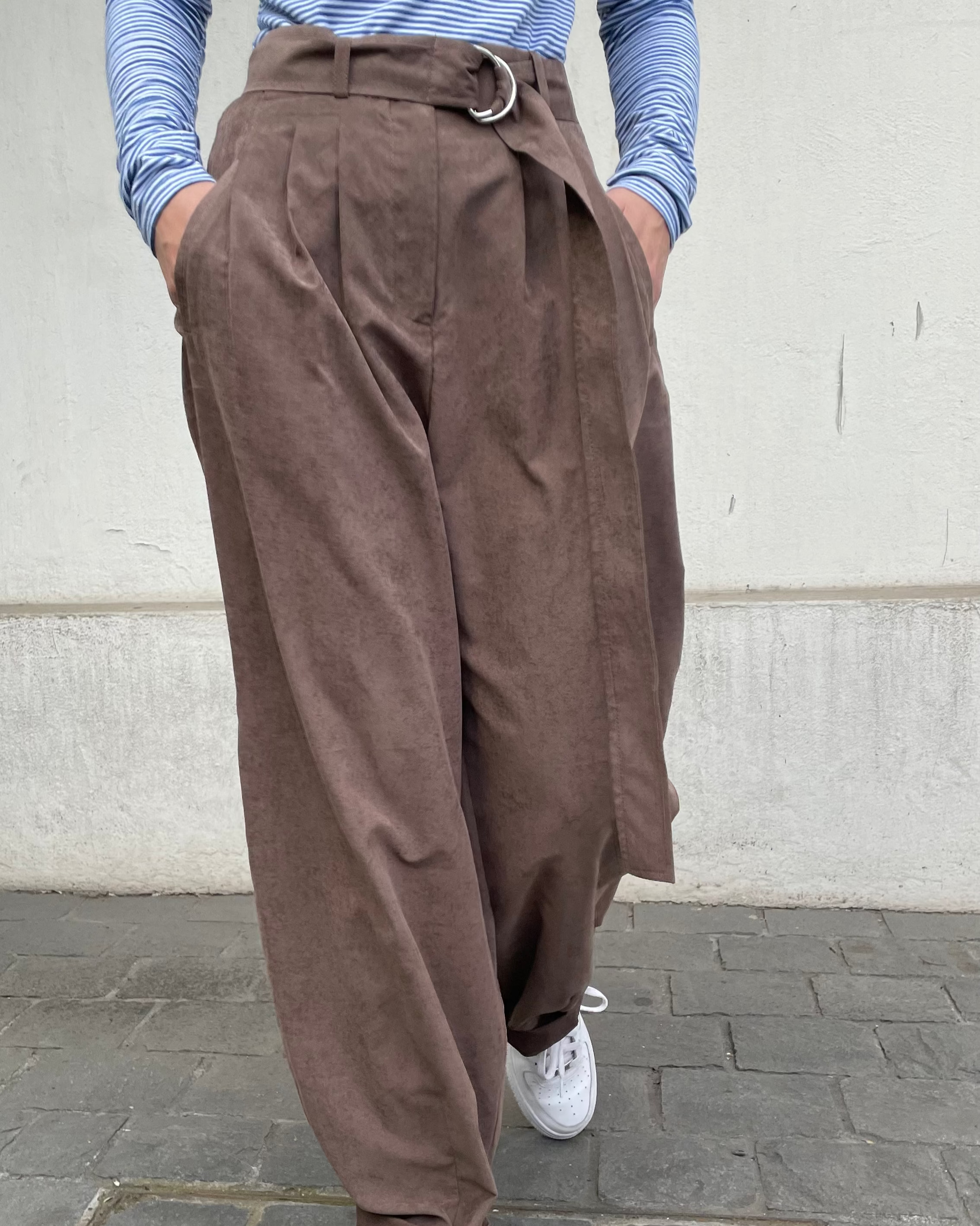 Pantalón Donna Café Visón