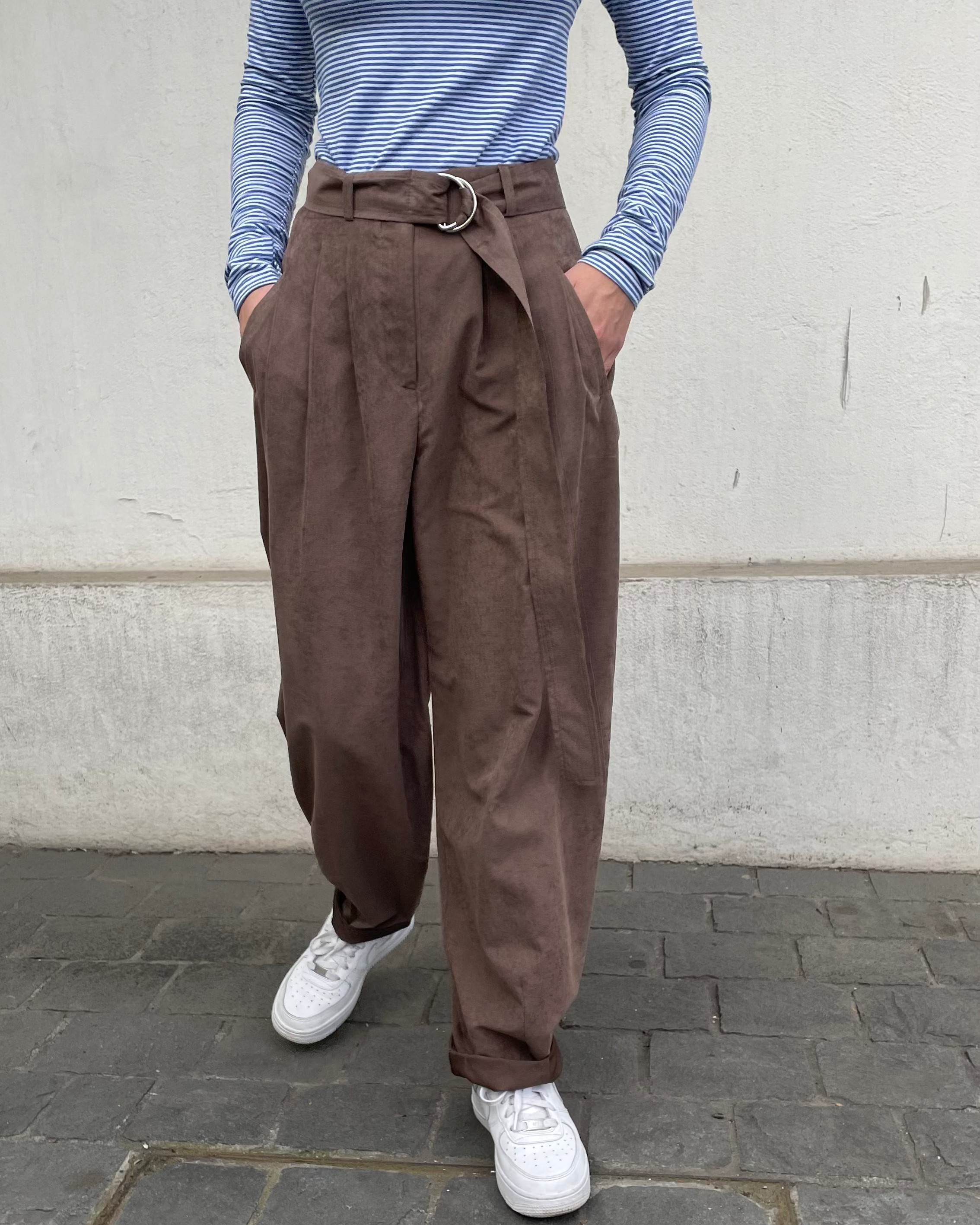 Pantalón Donna Café Visón