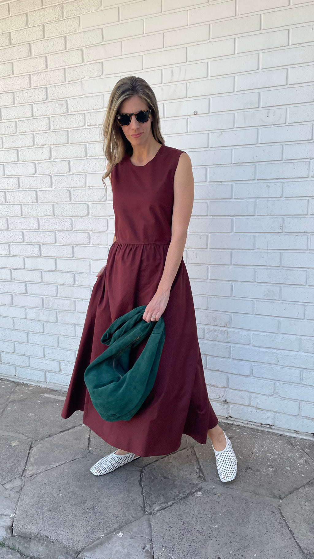 Vestido Force Algodón Carmenere