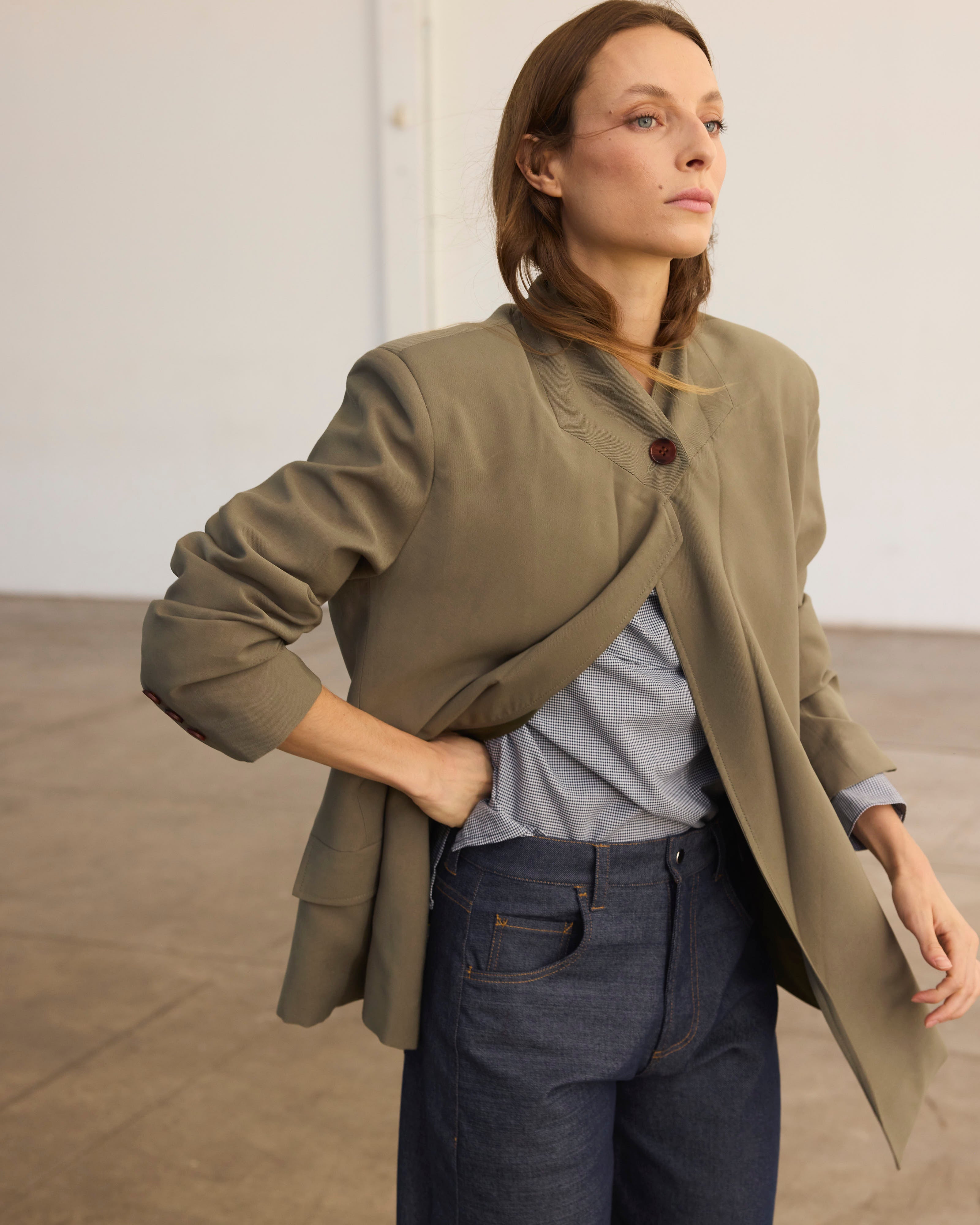 Blazer Punta Bruyere Verde